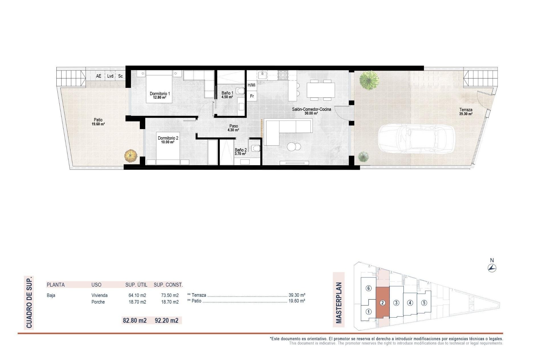 Obra nueva - Bungalow - San Pedro del Pinatar - Pueblo