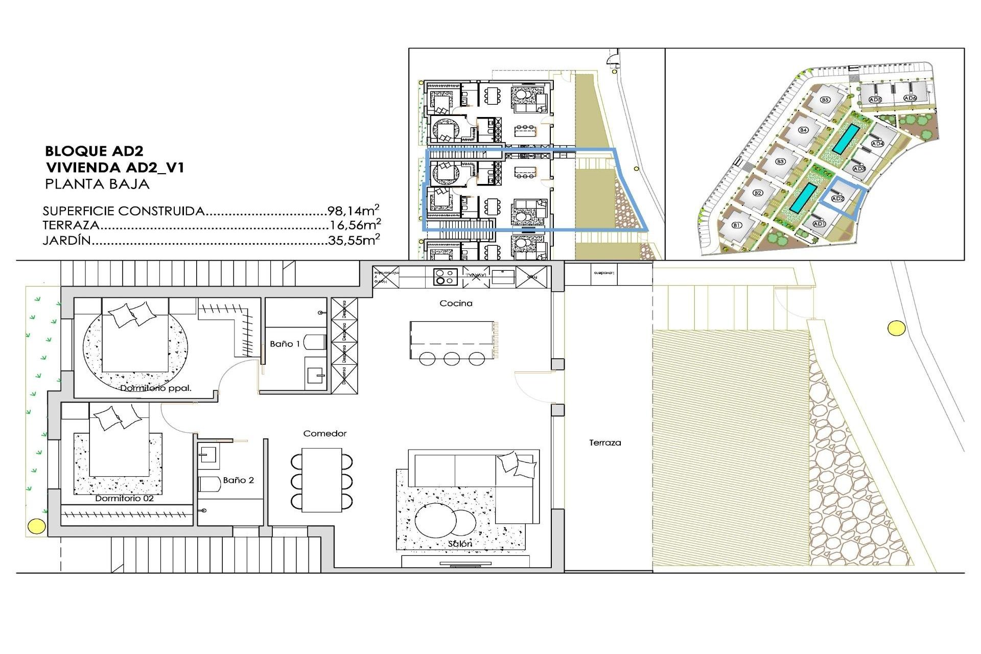 Obra nueva - Bungalow - Torre Pacheco - Santa Rosalia Lake And Life Resort