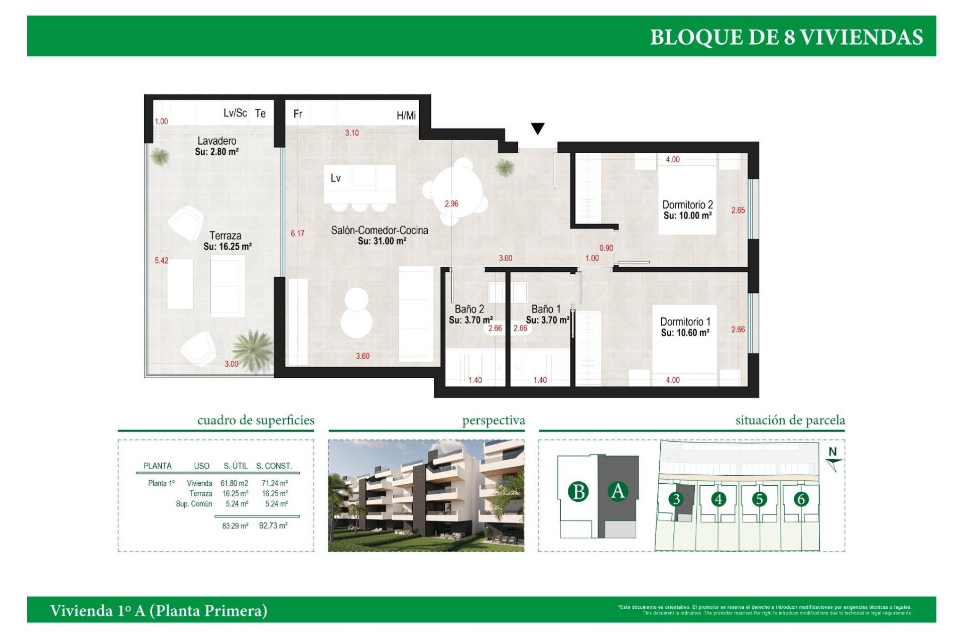 Obra nueva - Piso - Alhama de Murcia - CONDADO DE ALHAMA GOLF RESORT