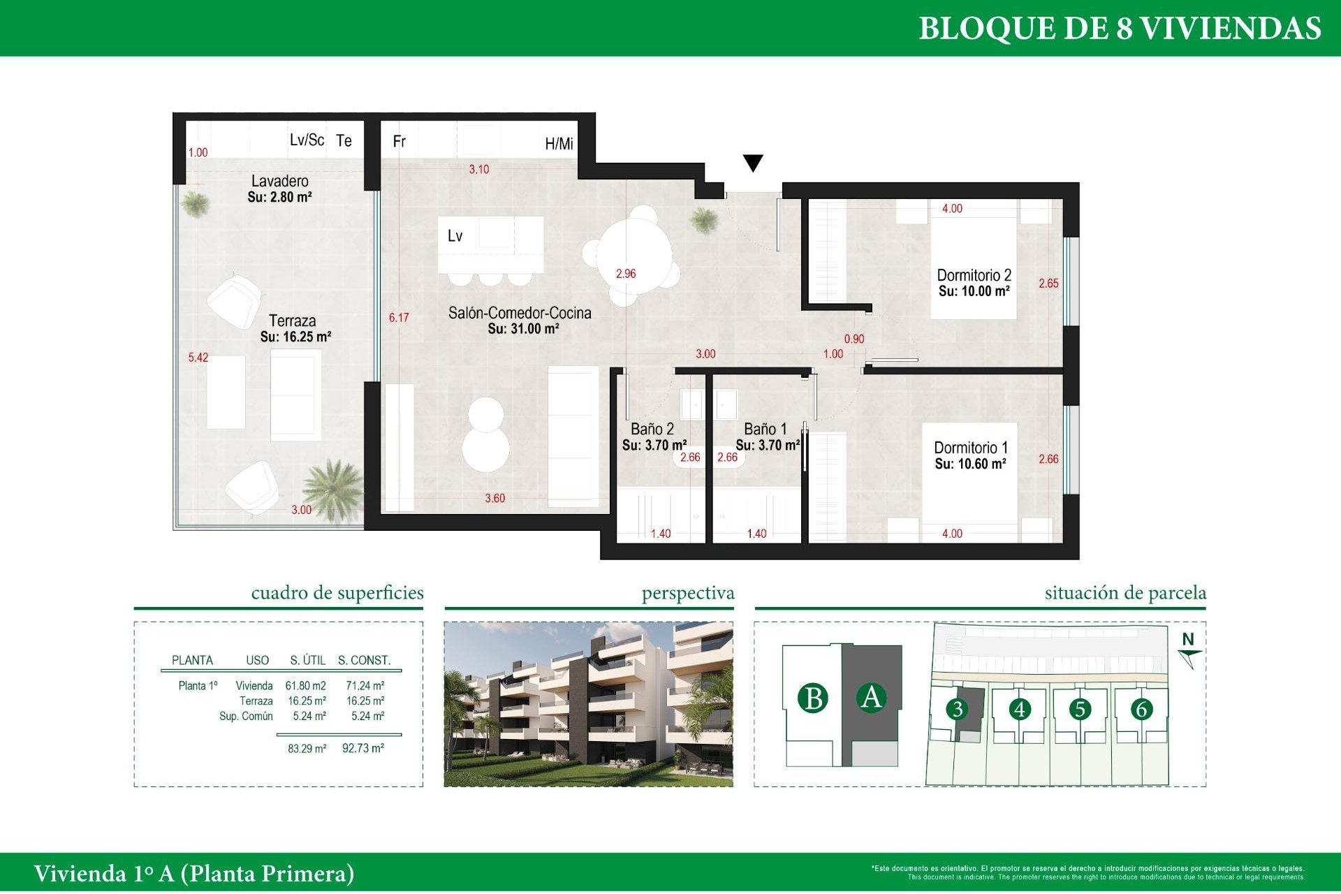 Obra nueva - Piso - Alhama de Murcia - CONDADO DE ALHAMA GOLF RESORT