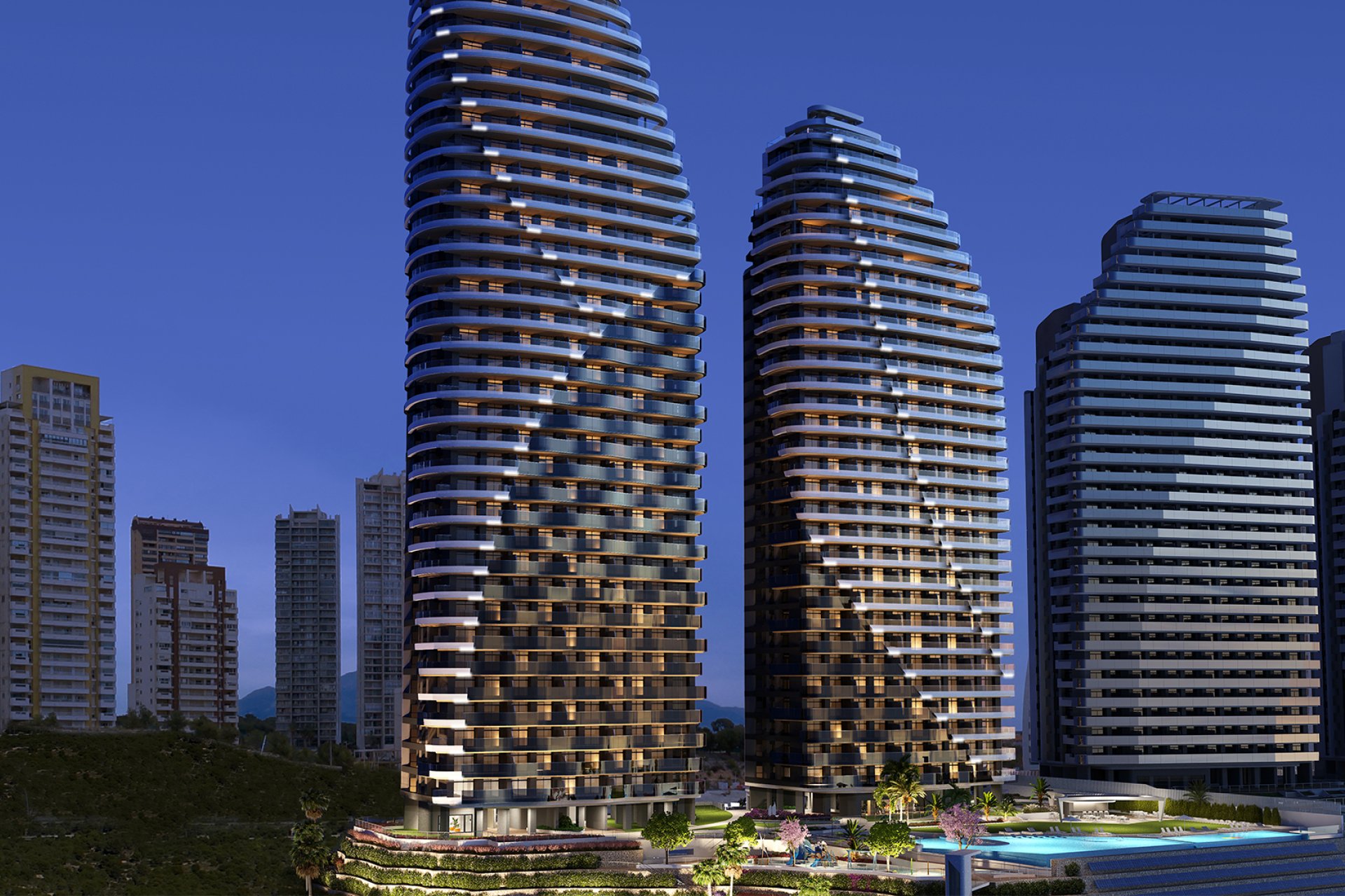 Obra nueva - Piso - Benidorm - Spain