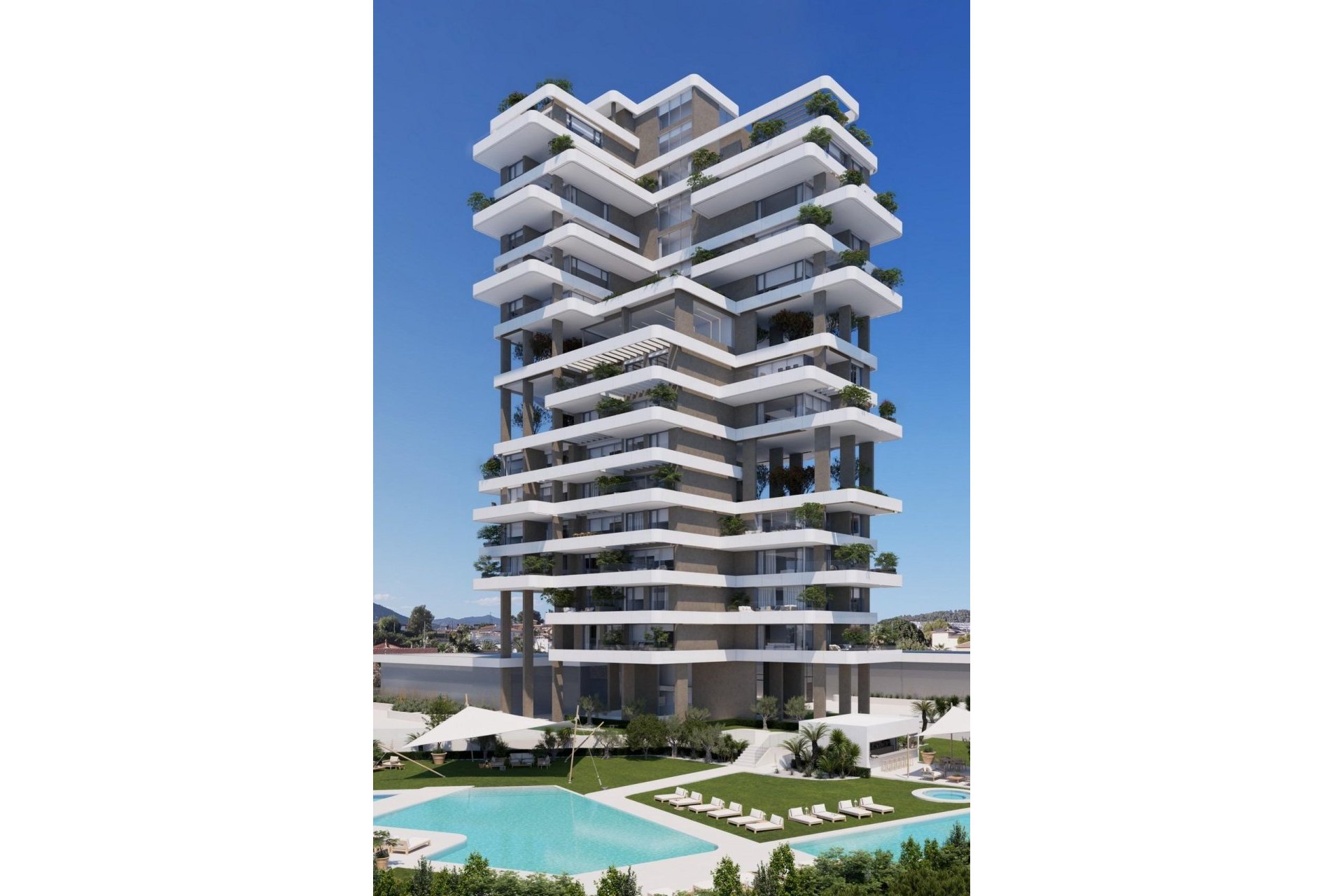 Obra nueva - Piso - Calpe - Marisol park