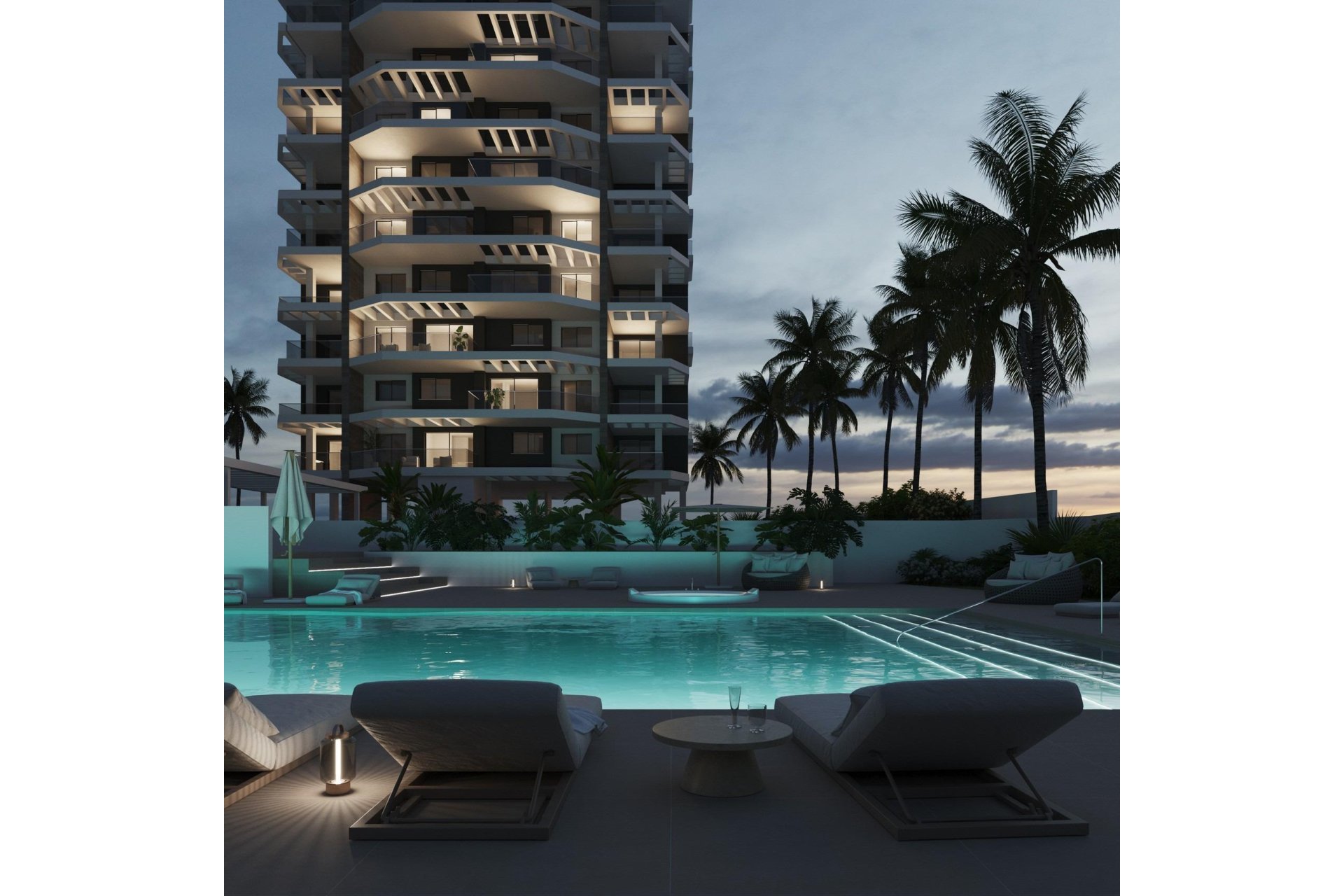Obra nueva - Piso - Calpe - Playa Arenal