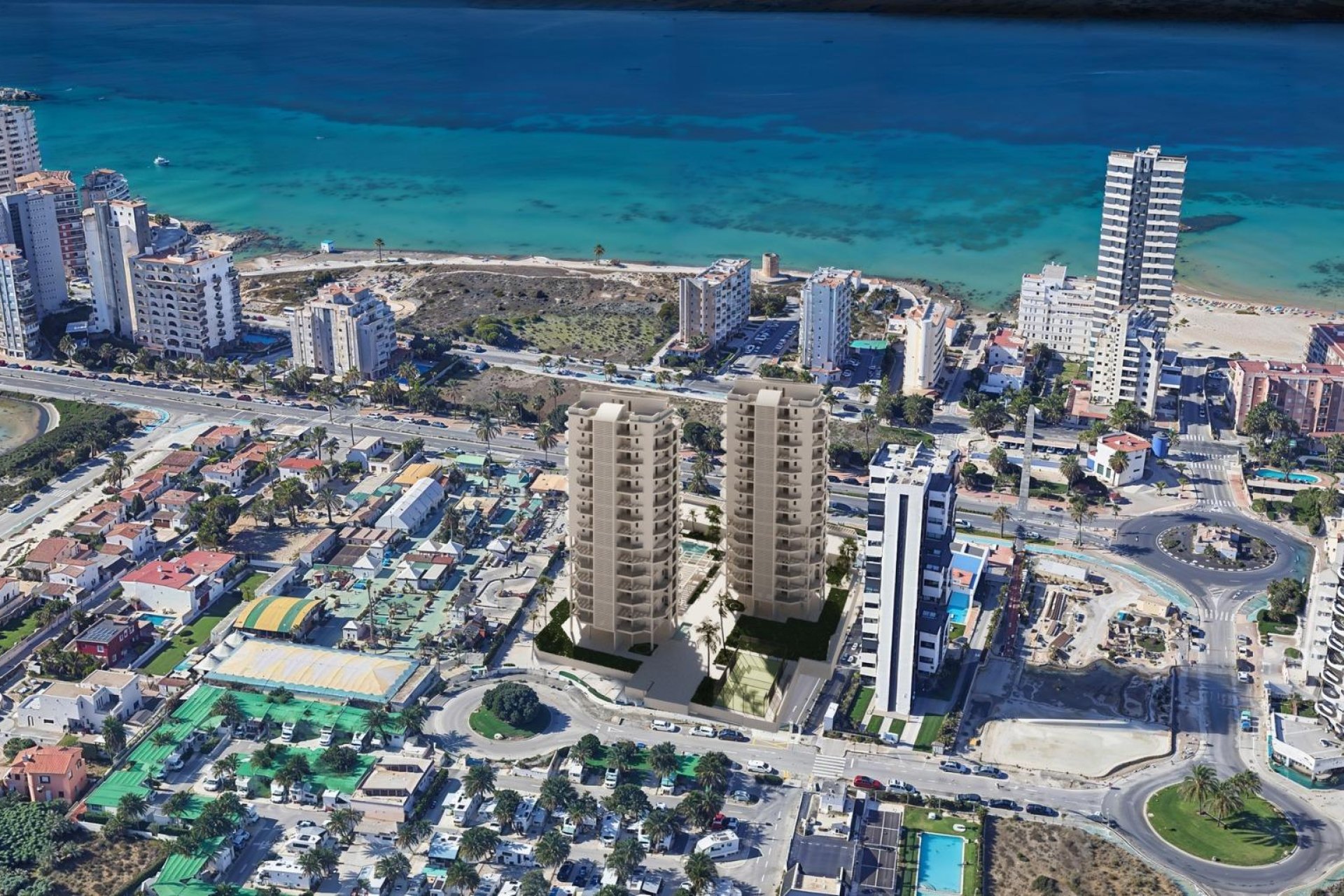 Obra nueva - Piso - Calpe - Playa Arenal