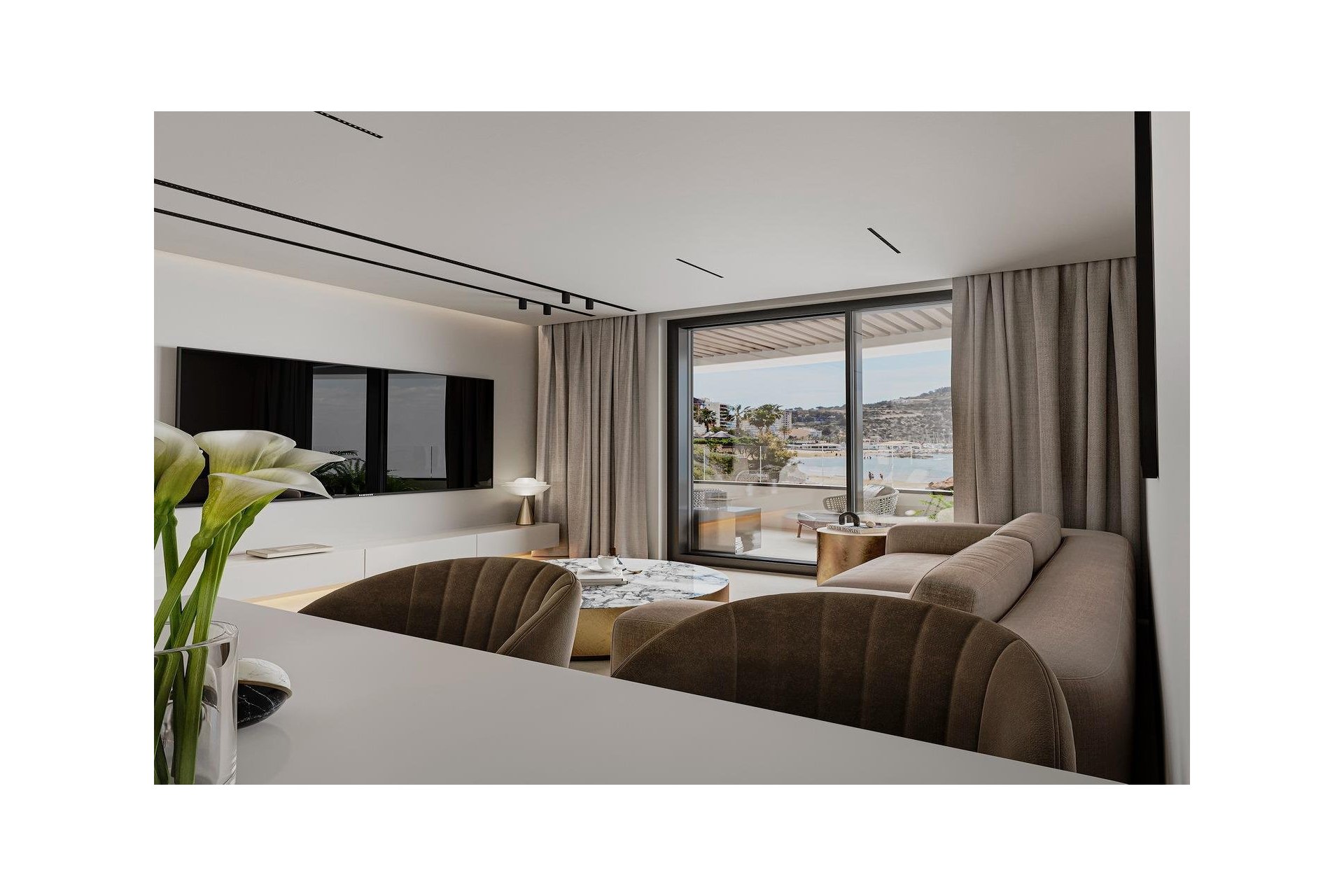 Obra nueva - Piso - Calpe - Playa Cantal Roig