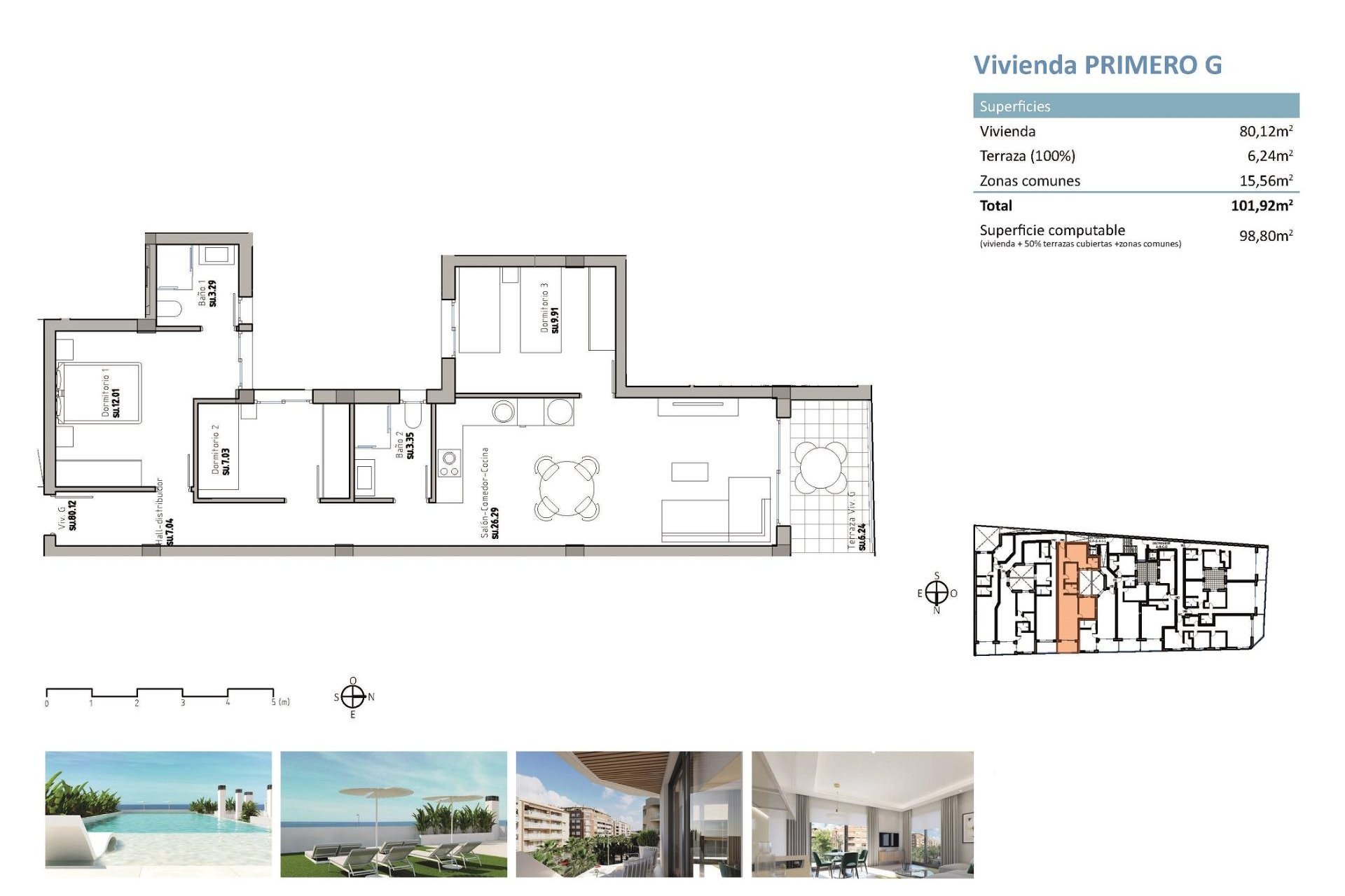 Obra nueva - Piso - Guardamar del Segura - Pueblo