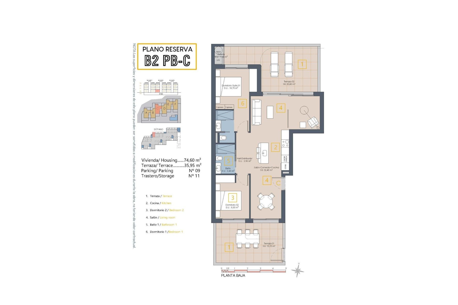 Obra nueva - Piso - Los Alcázares - Serena Golf
