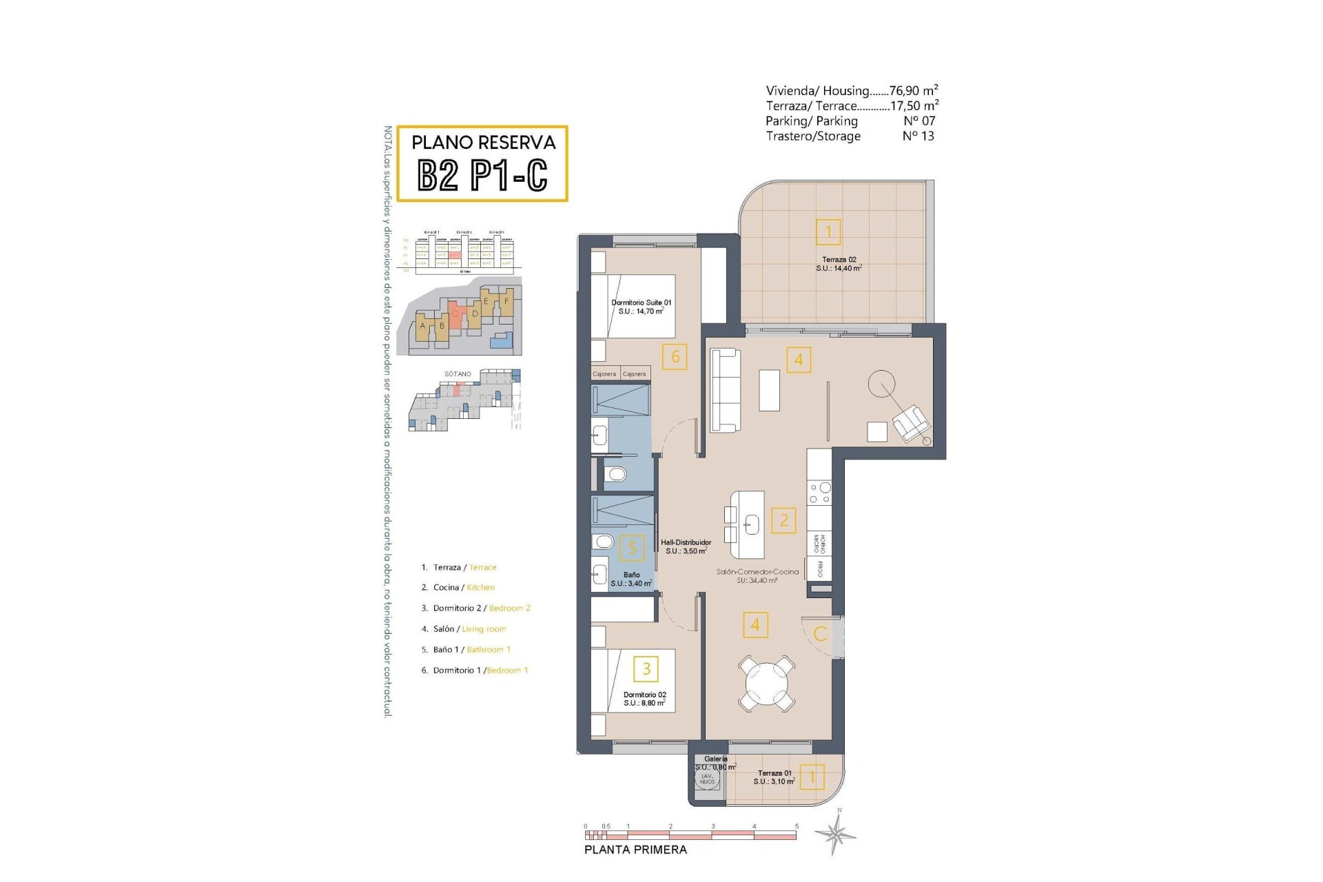 Obra nueva - Piso - Los Alcázares - Serena Golf