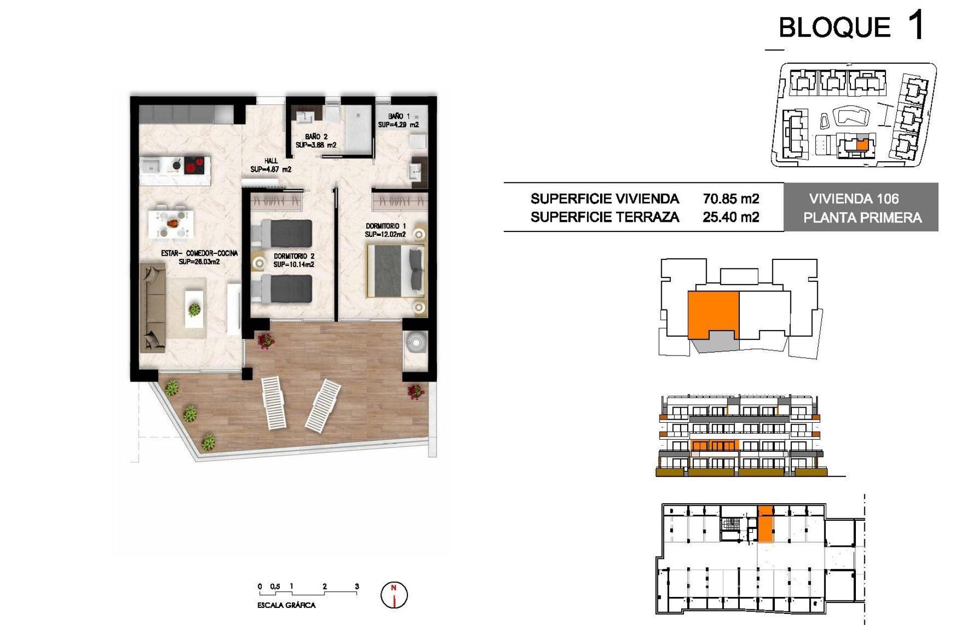 Obra nueva - Piso - Orihuela Costa - Los Altos