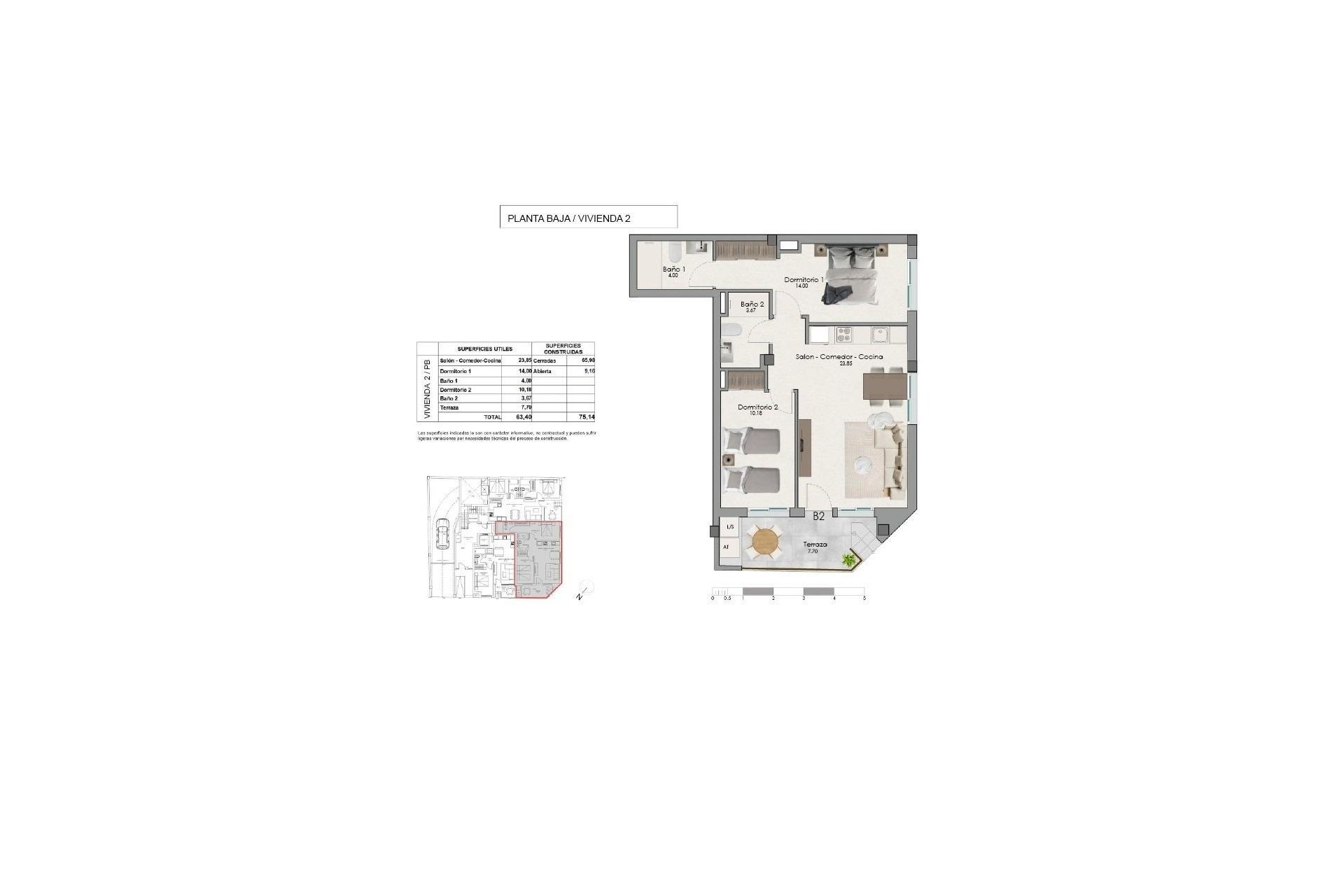 Obra nueva - Piso - Santa Pola - Centro