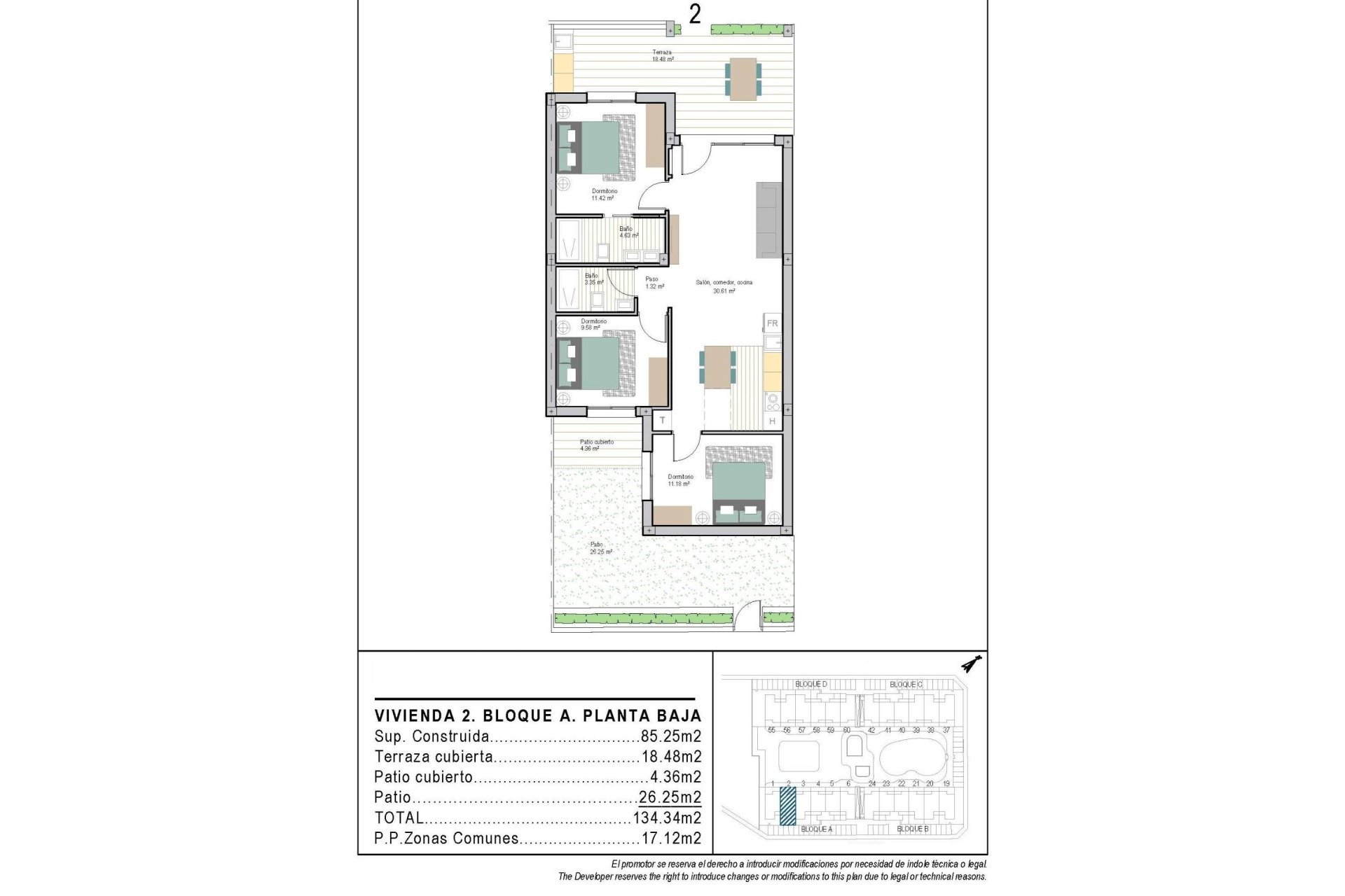 Obra nueva - Piso - Torre Pacheco - San Cayetano
