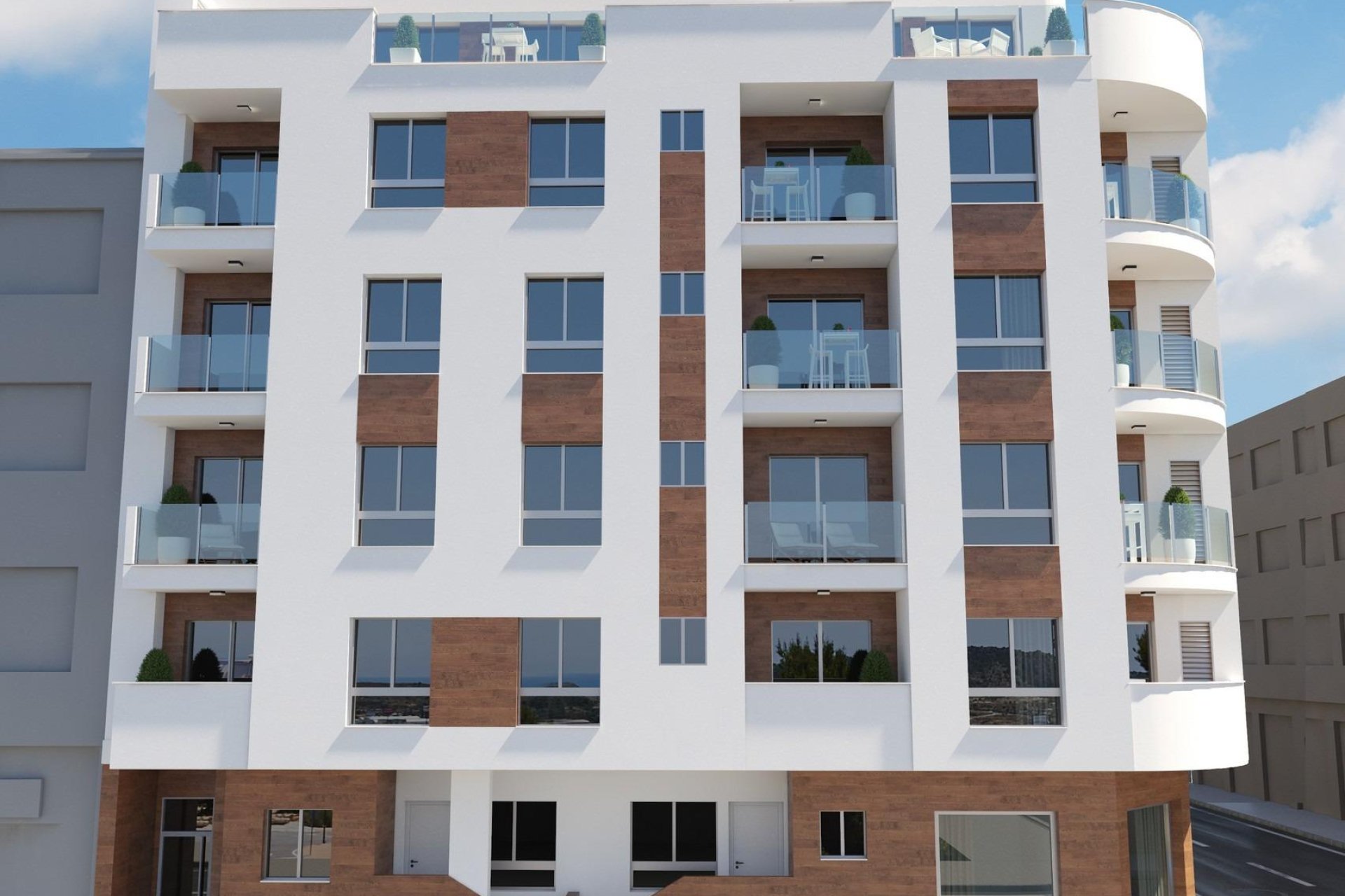 Obra nueva - Piso - Torrevieja - Centro