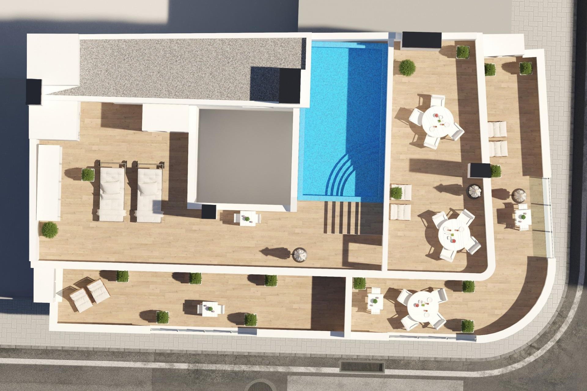 Obra nueva - Piso - Torrevieja - Centro