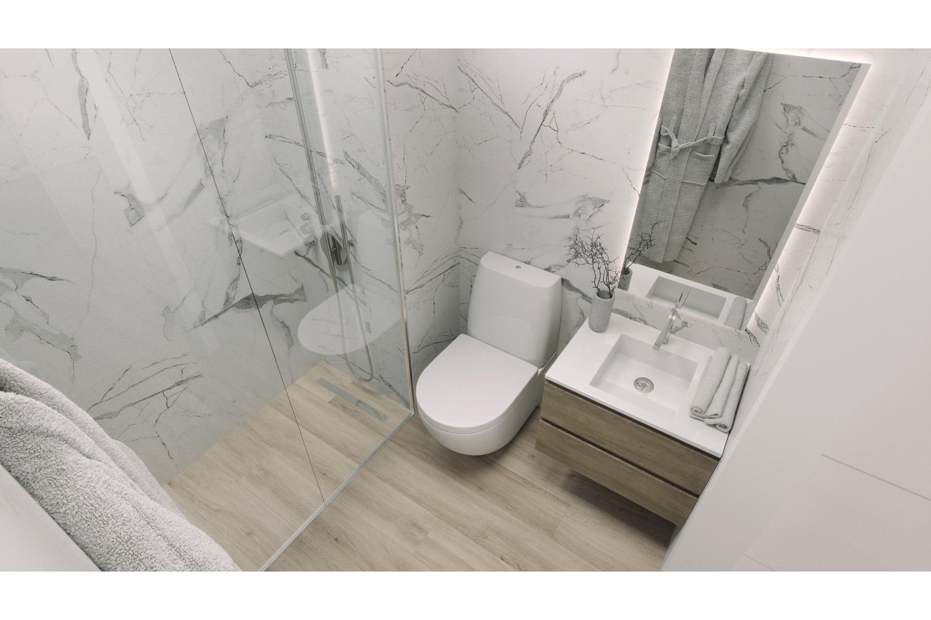 Obra nueva - Piso - Torrevieja - Centro