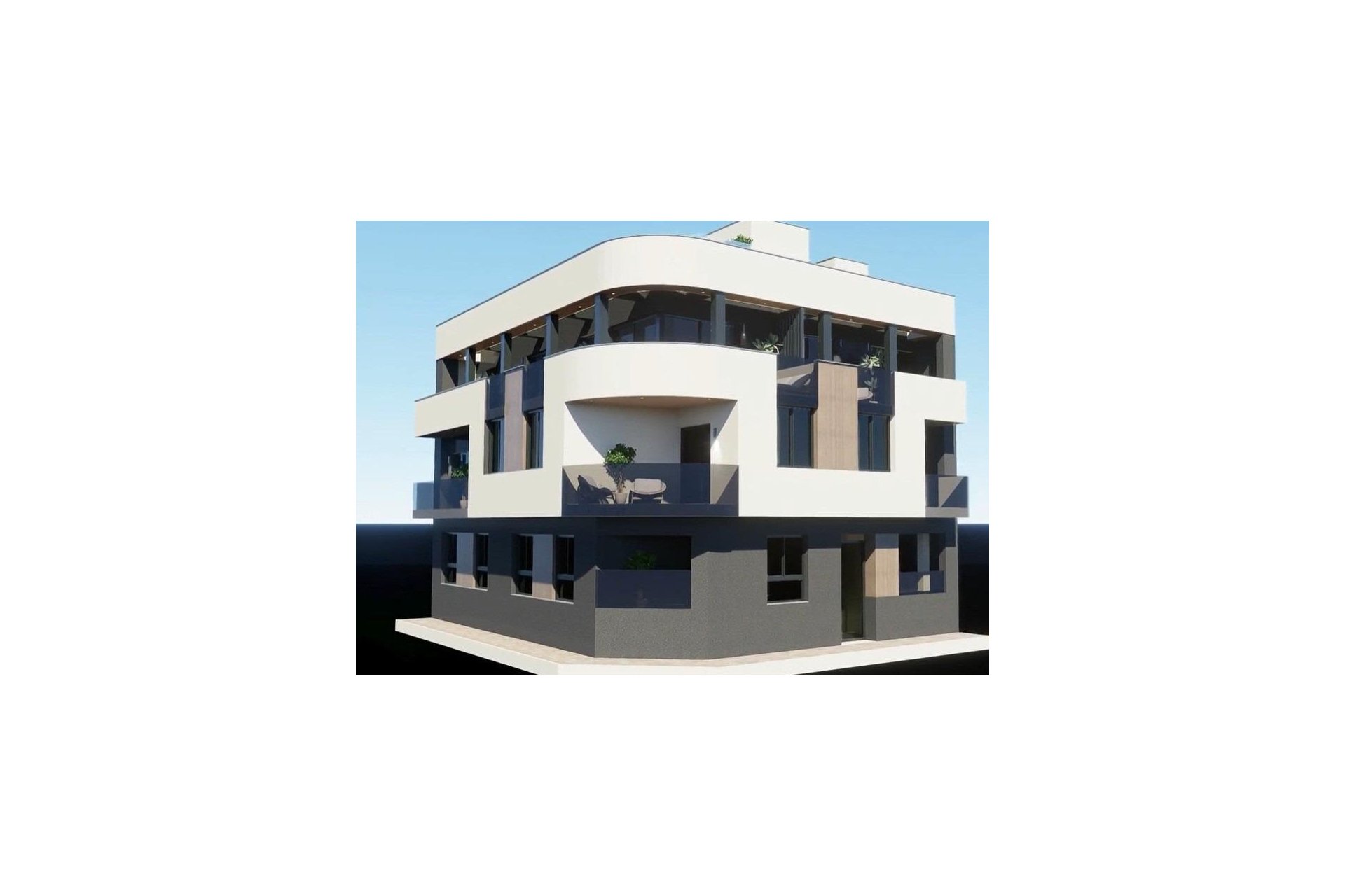 Obra nueva - Piso - Torrevieja - Centro