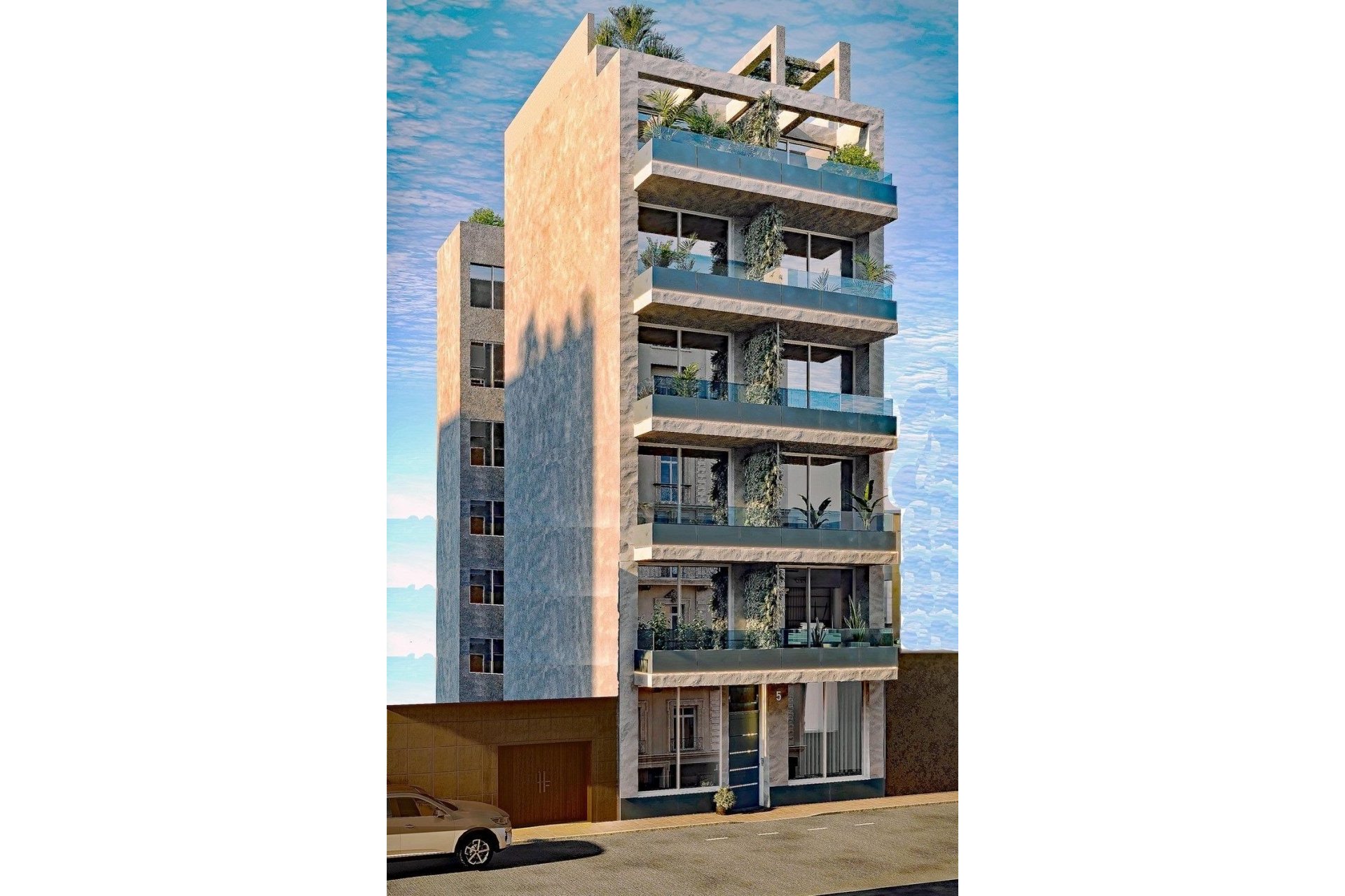 Obra nueva - Piso - Torrevieja - Centro