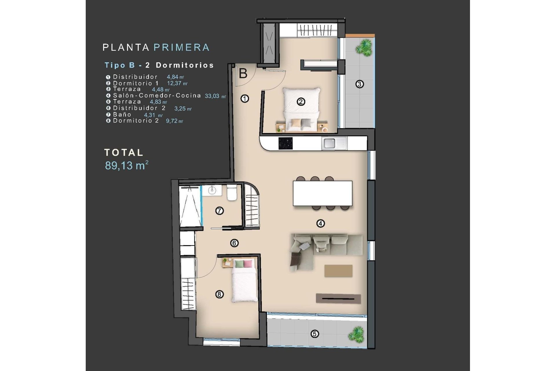 Obra nueva - Piso - Torrevieja - Centro