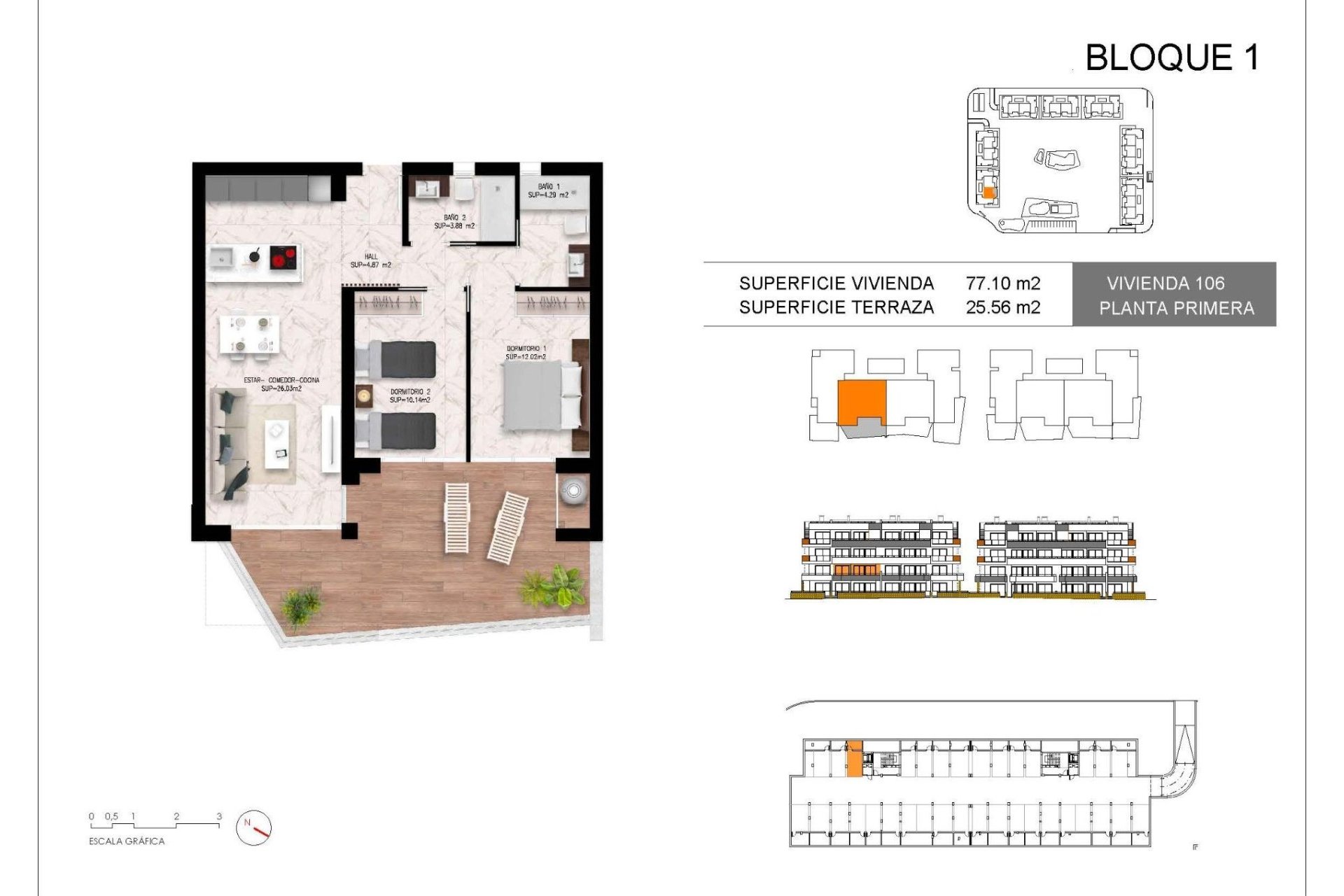 Obra nueva - Piso - Torrevieja - La Siesta