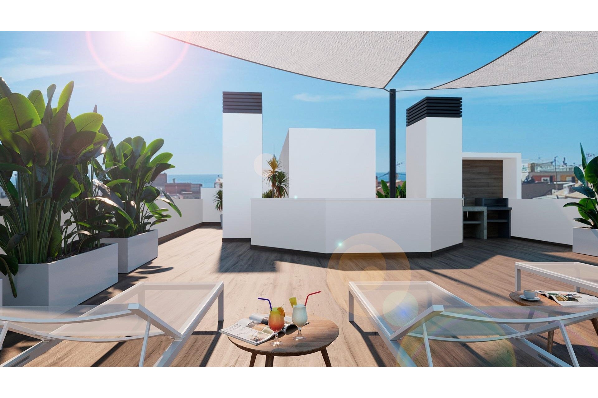 Obra nueva - Piso - Torrevieja - Playa de El Cura