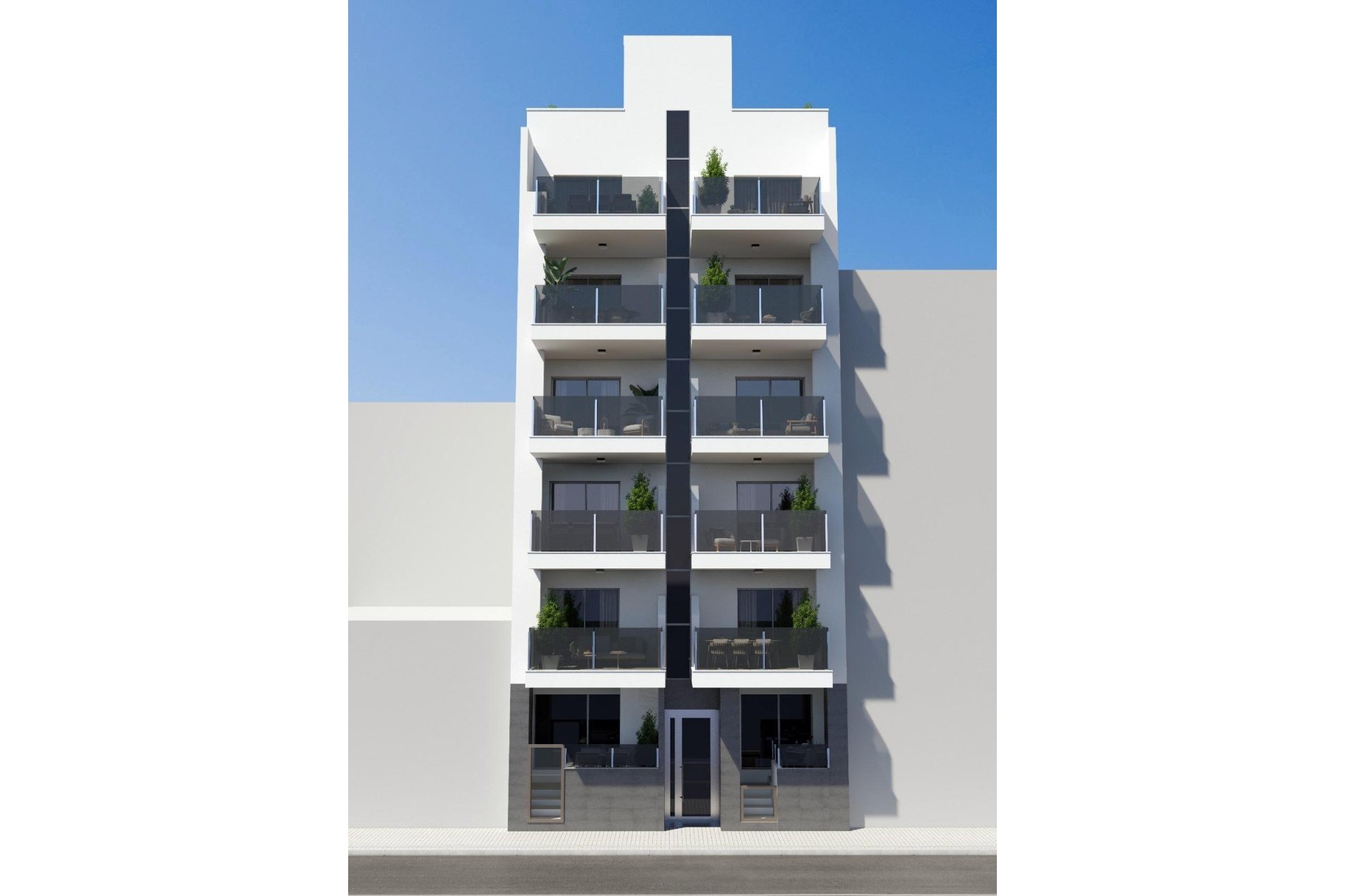 Obra nueva - Piso - Torrevieja - Playa de El Cura