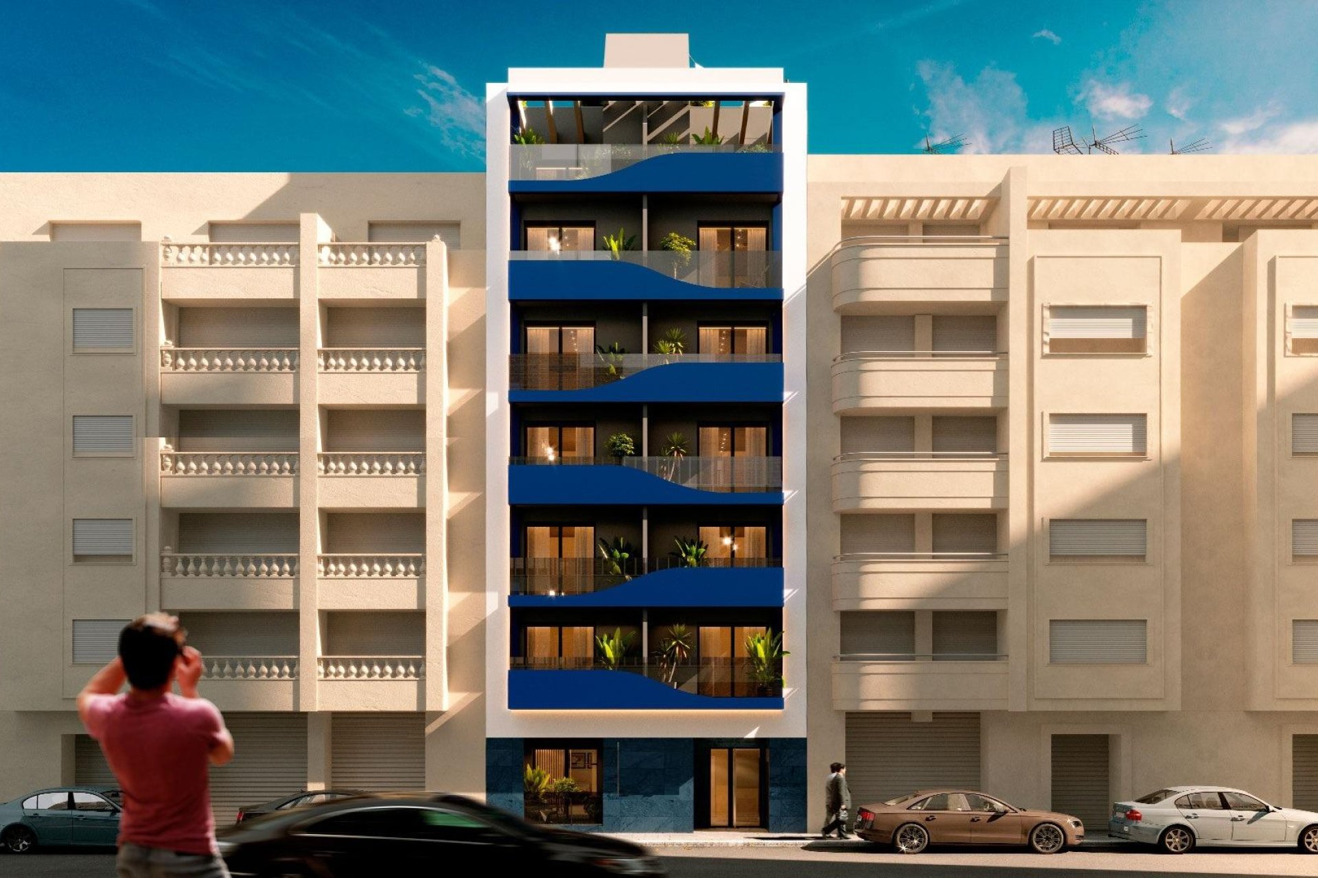 Obra nueva - Piso - Torrevieja - Playa del Acequión
