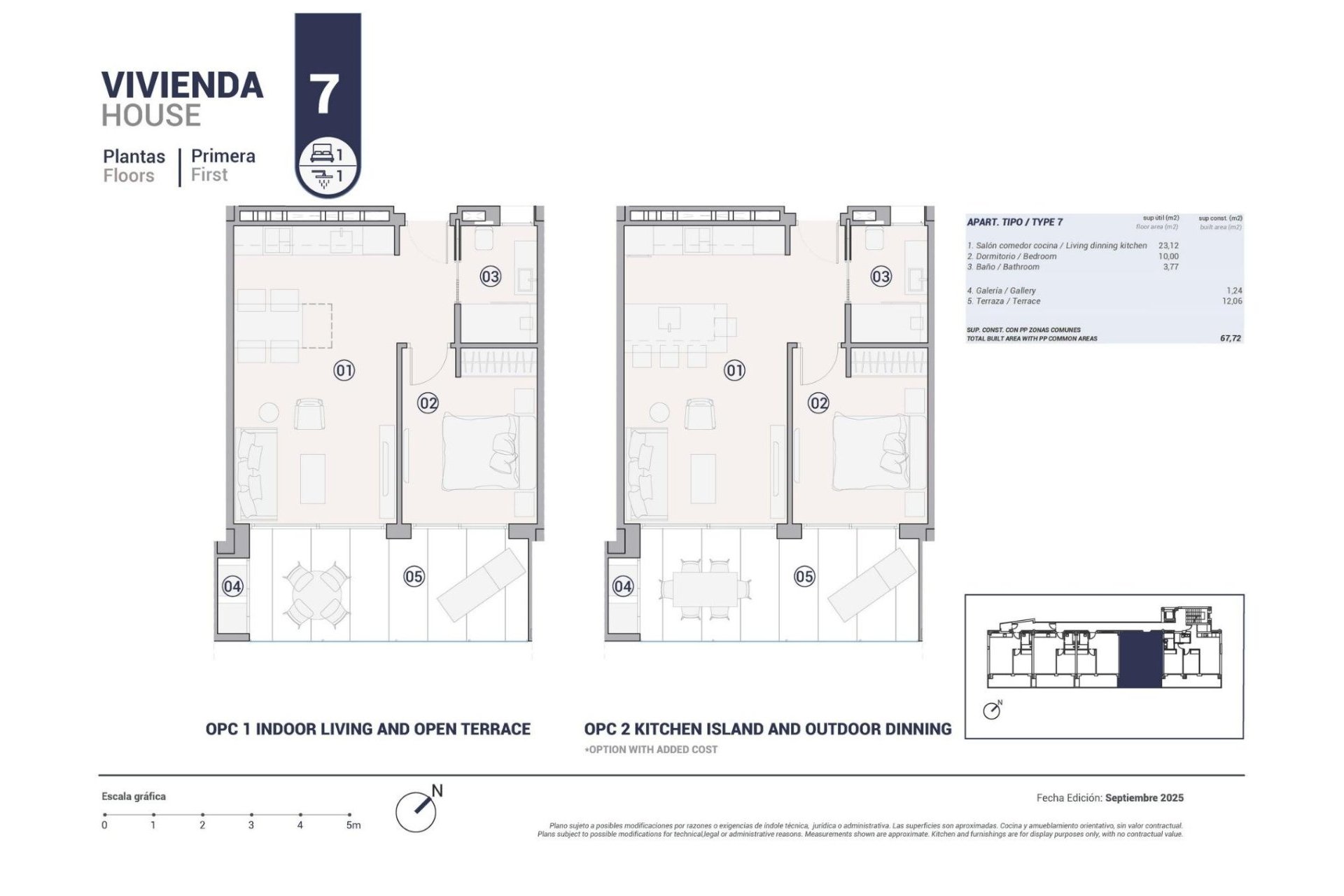 Obra nueva - Piso - Villajoyosa - Puntes del Moro