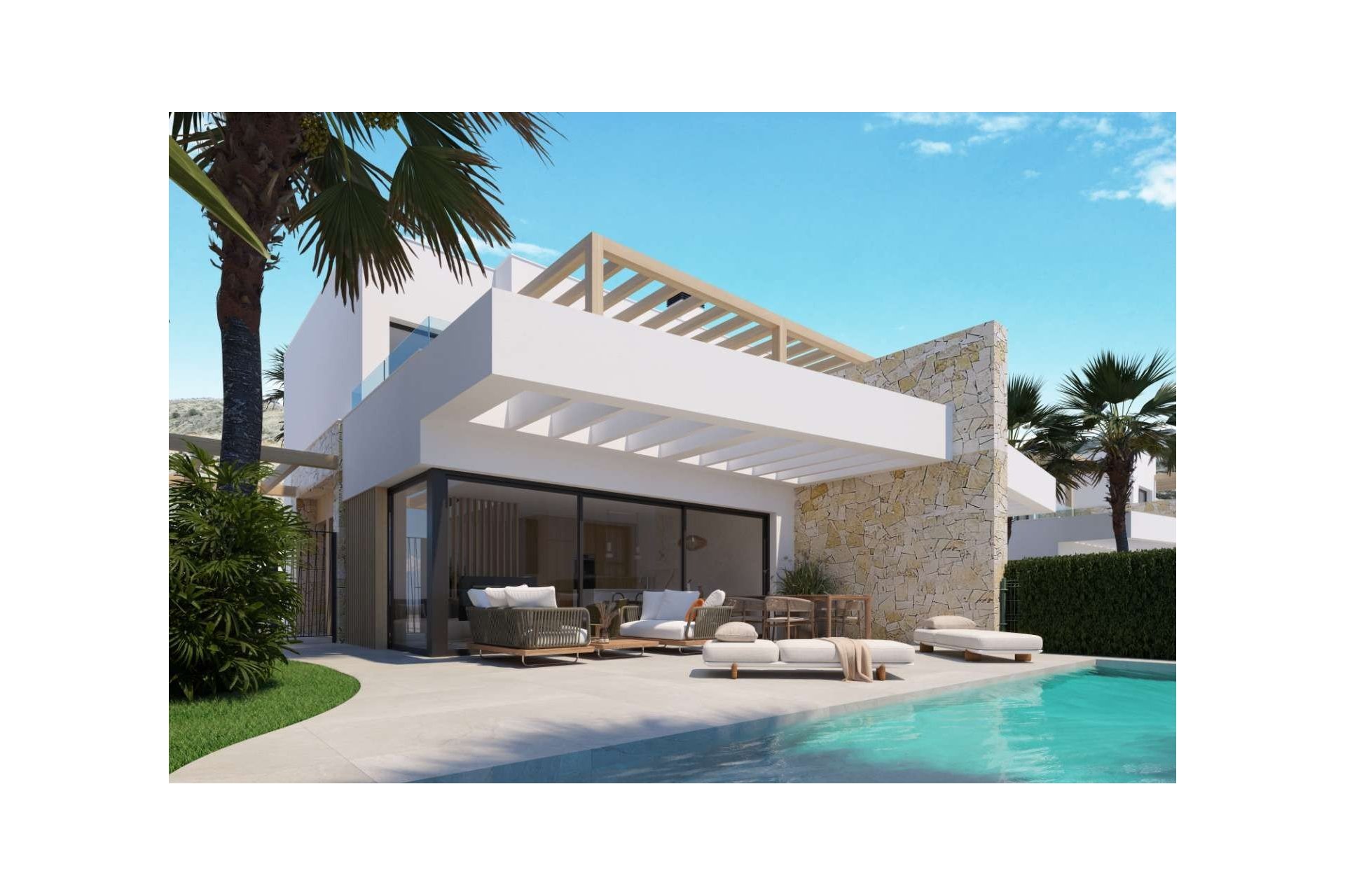 Obra nueva - Semi-Detached Villa - Monforte del Cid - Font del Llop