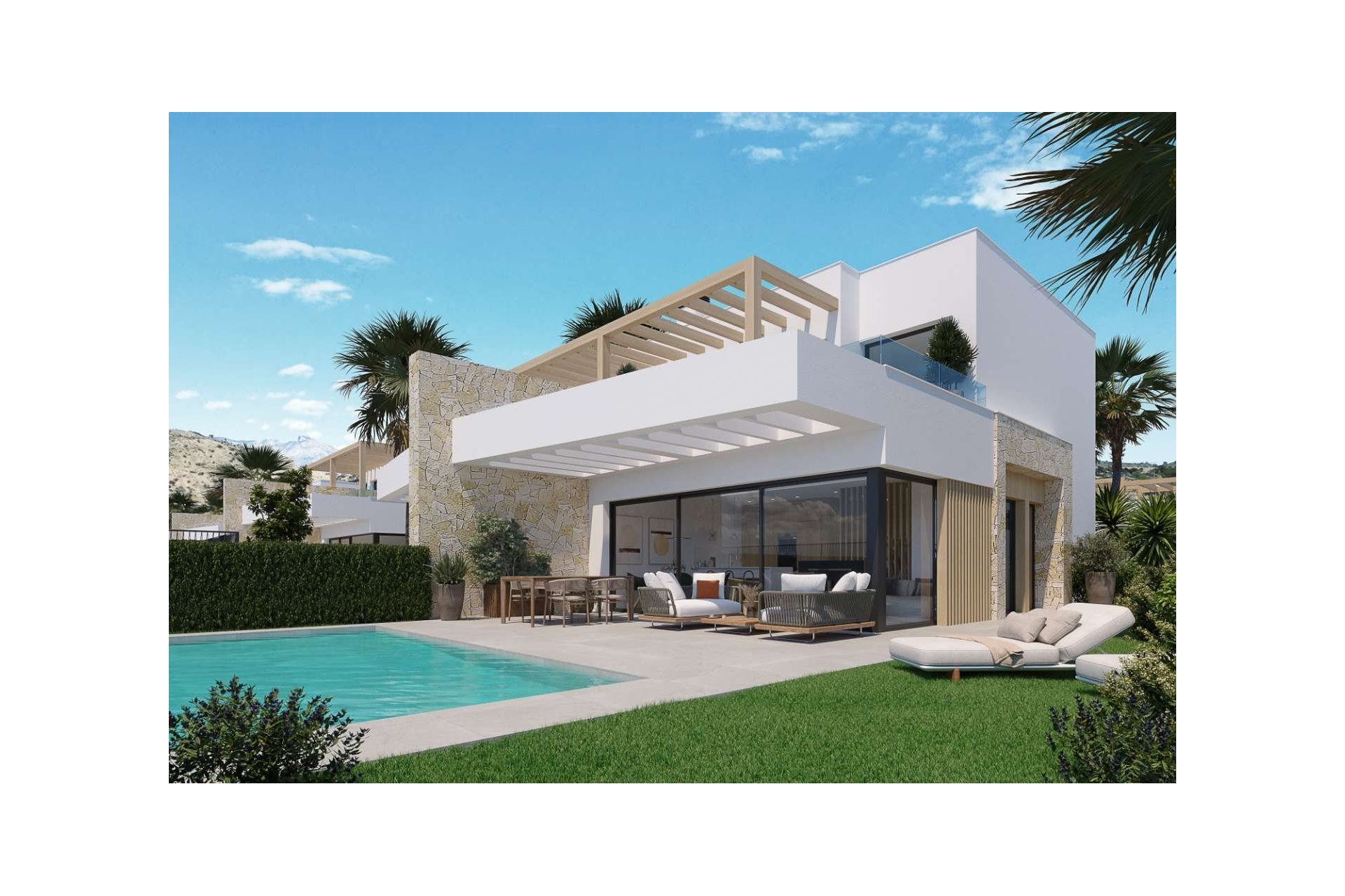Obra nueva - Semi-Detached Villa - Monforte del Cid - Font del Llop