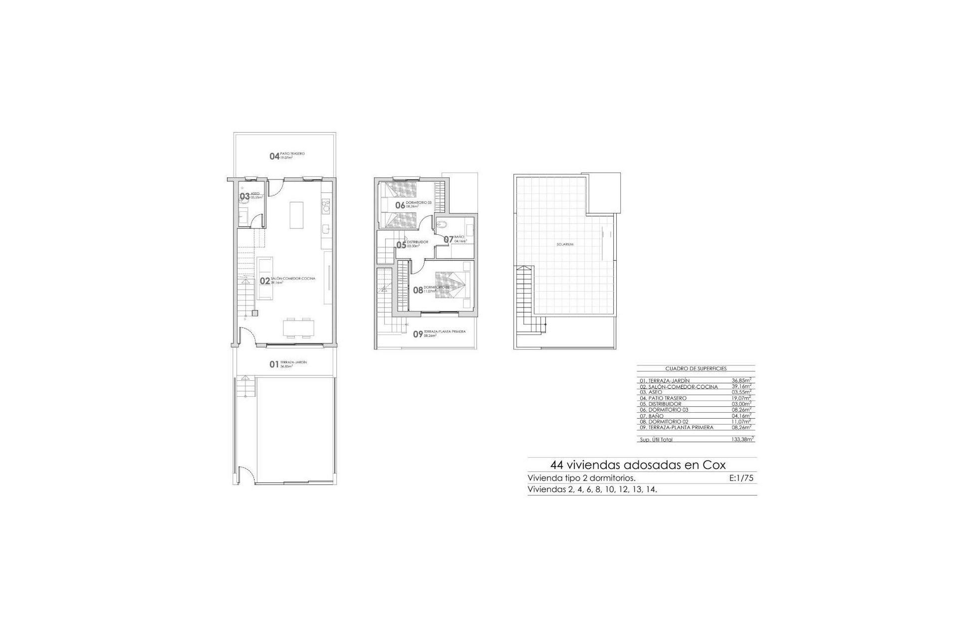 Obra nueva - Town House - Cox - San Fernando