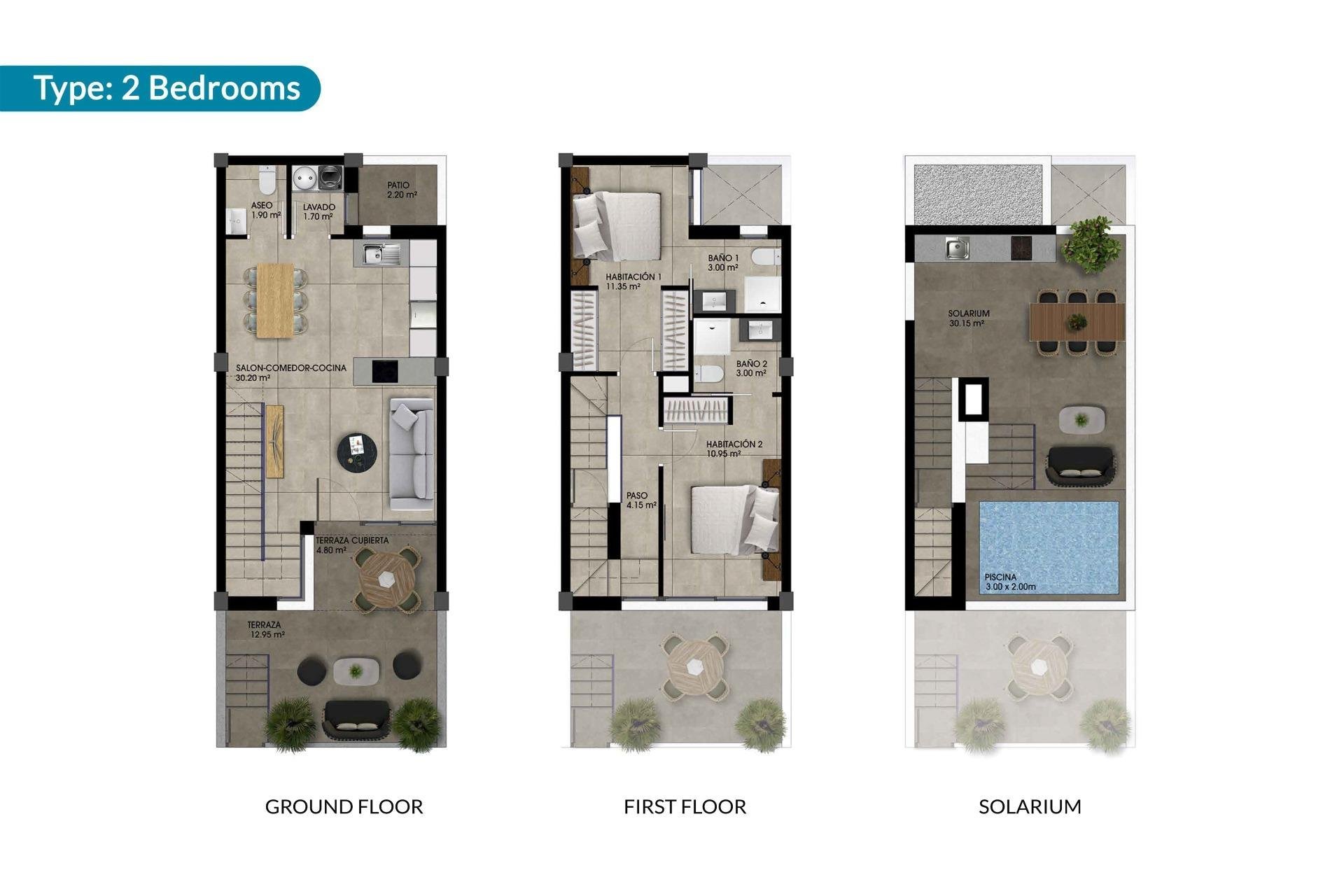 Obra nueva - Town House - Dolores - Sector 2