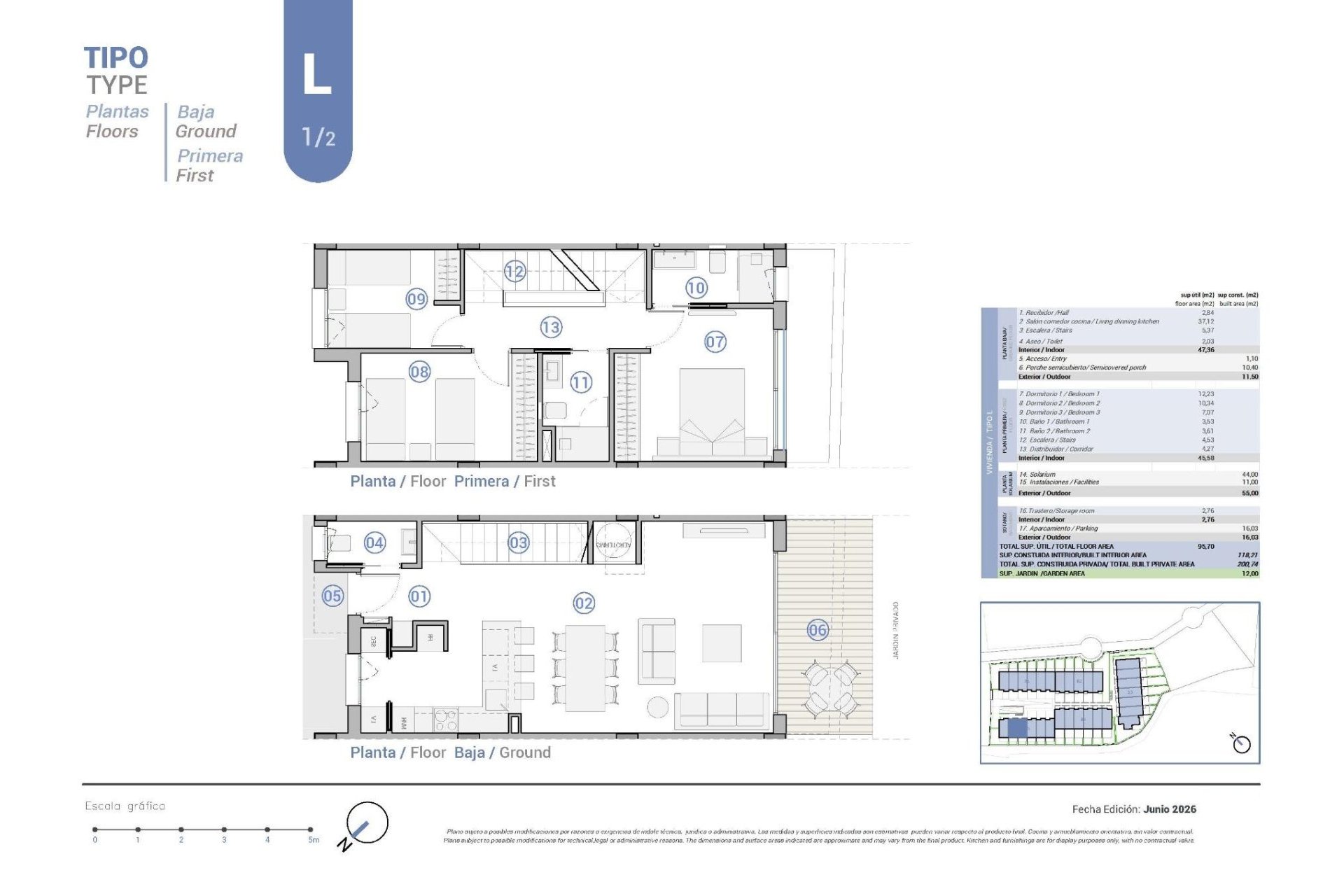 Obra nueva - Town House - El Campello - Platja de L´Amerador