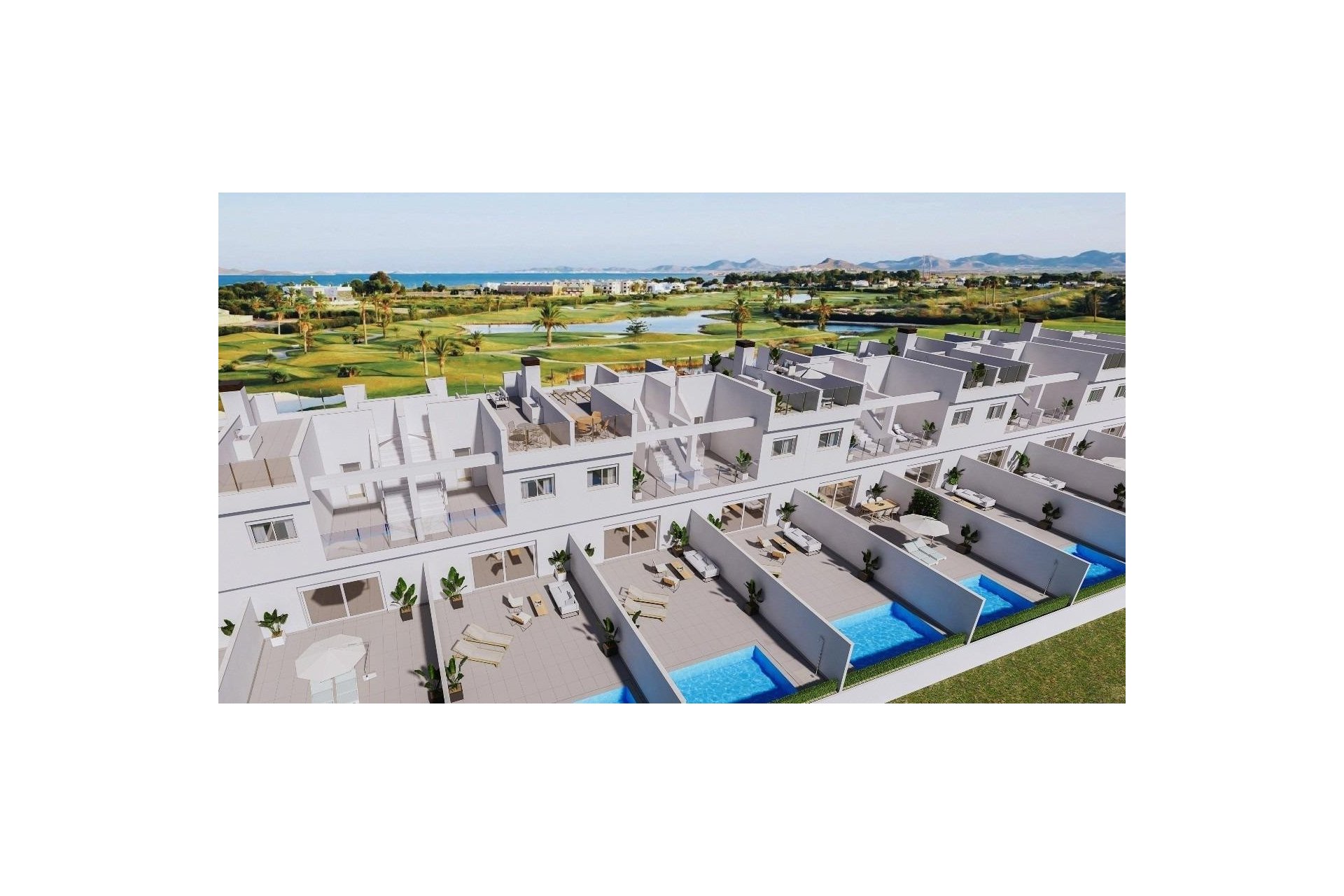 Obra nueva - Town House - Los Alcázares - Serena Golf