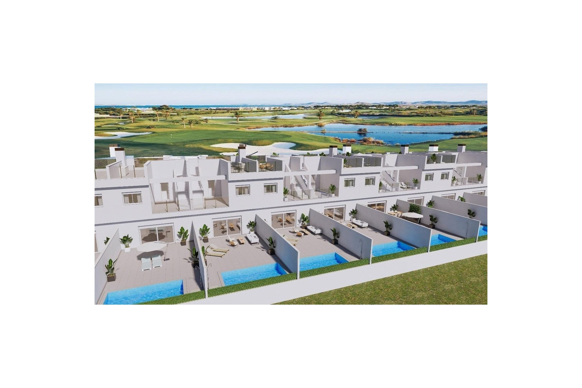 Obra nueva - Town House - Los Alcázares - Serena Golf