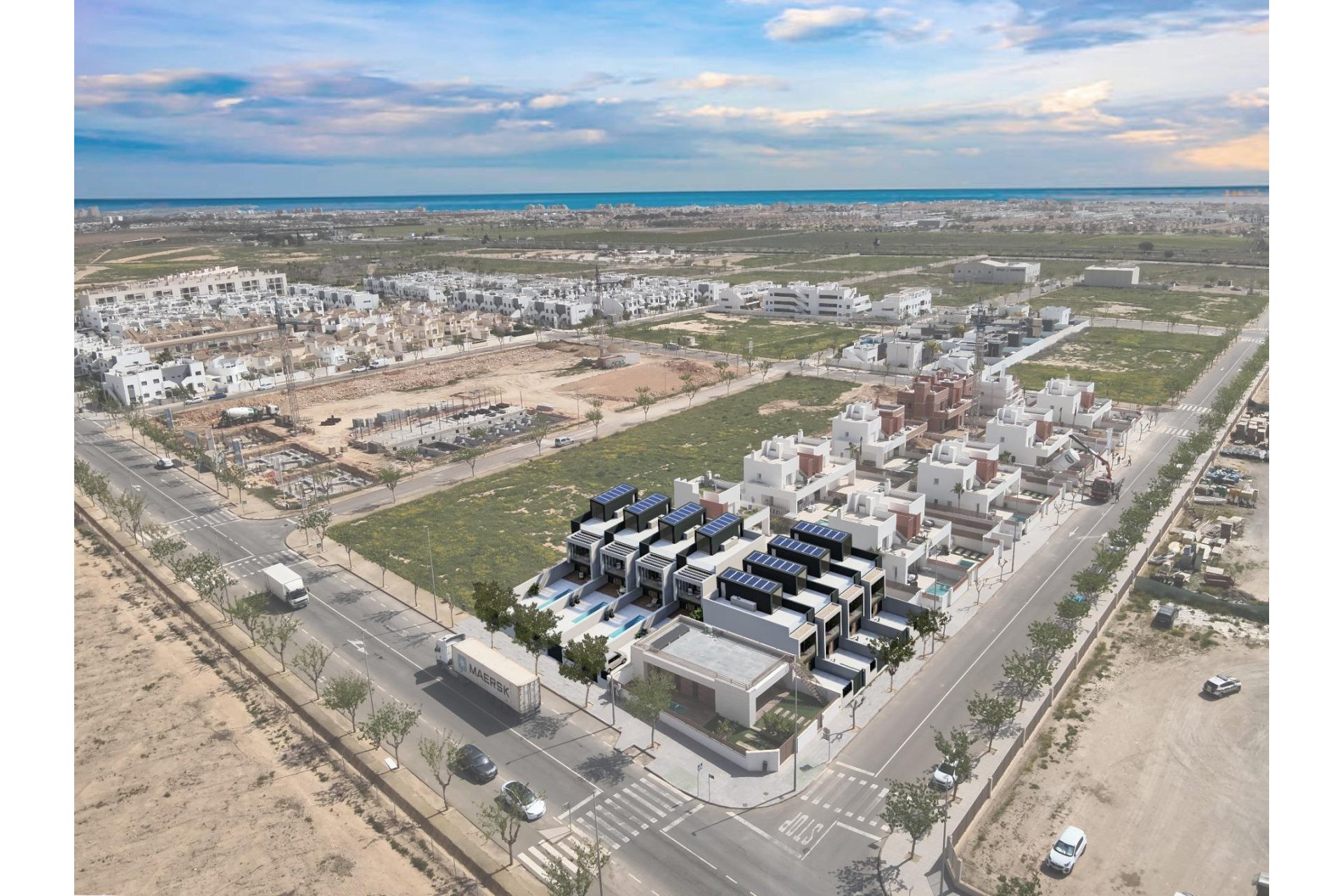 Obra nueva - Town House - Pilar de la Horadada - Lo Monte