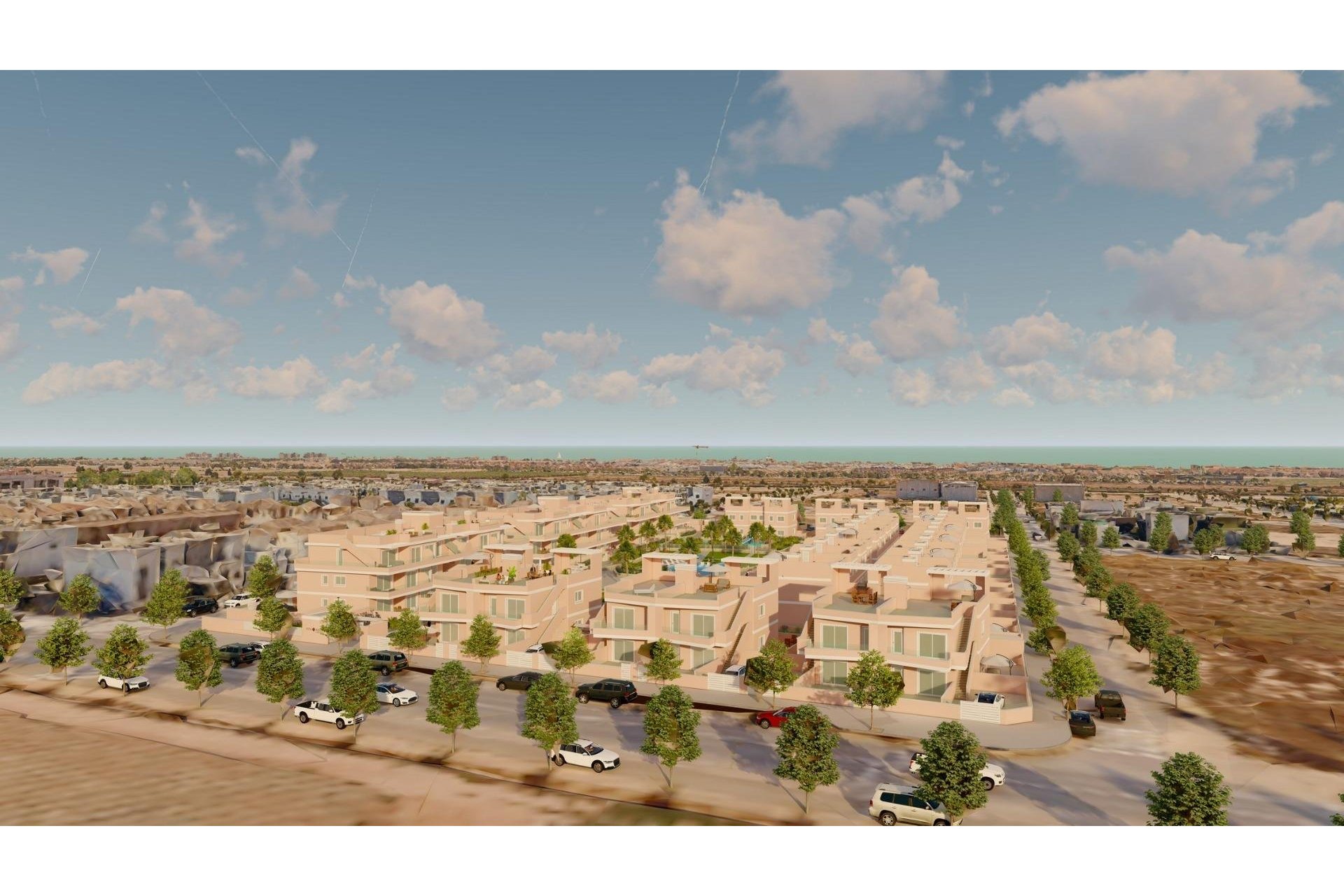 Obra nueva - Town House - Pilar de la Horadada - Lo Monte