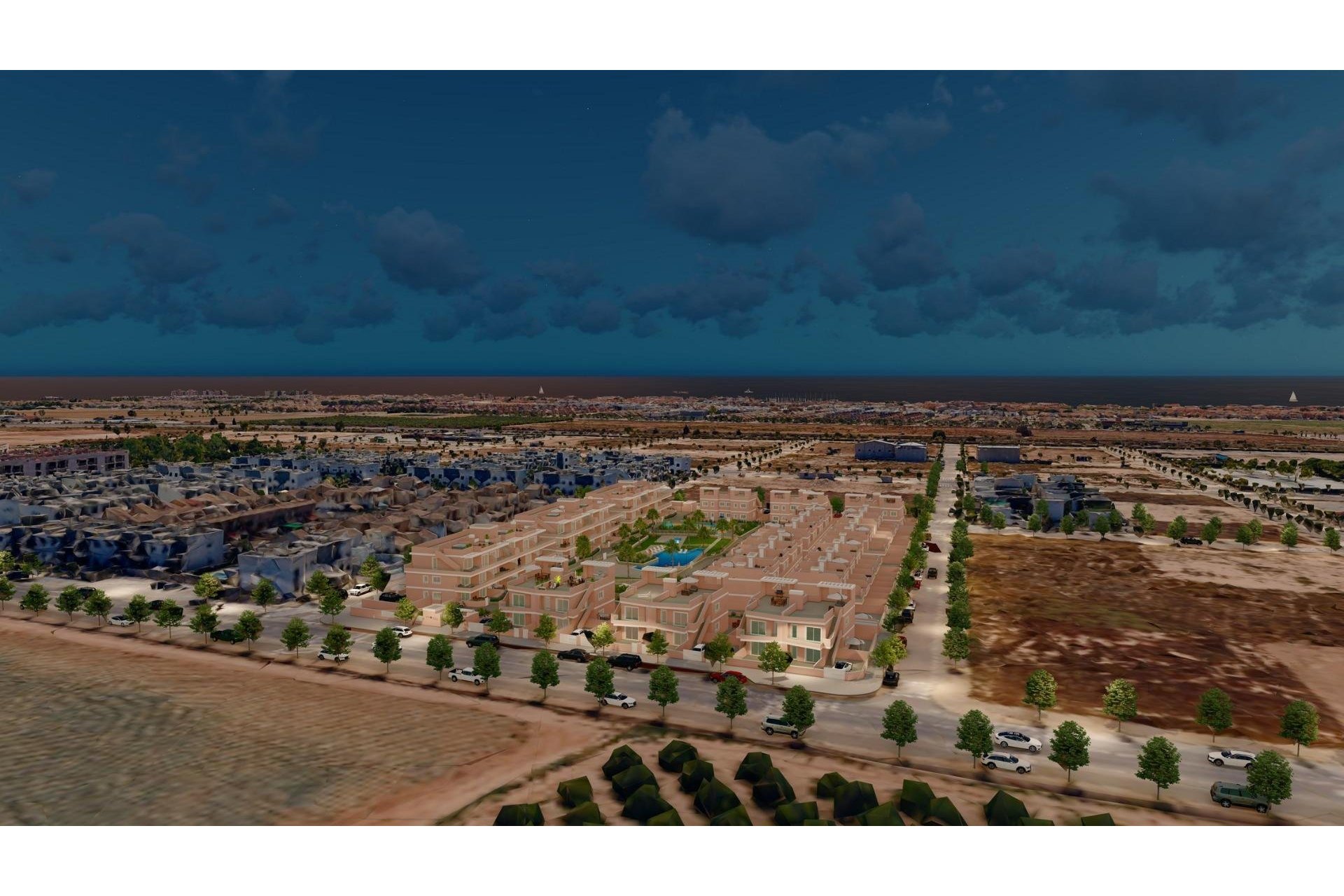 Obra nueva - Town House - Pilar de la Horadada - Lo Monte