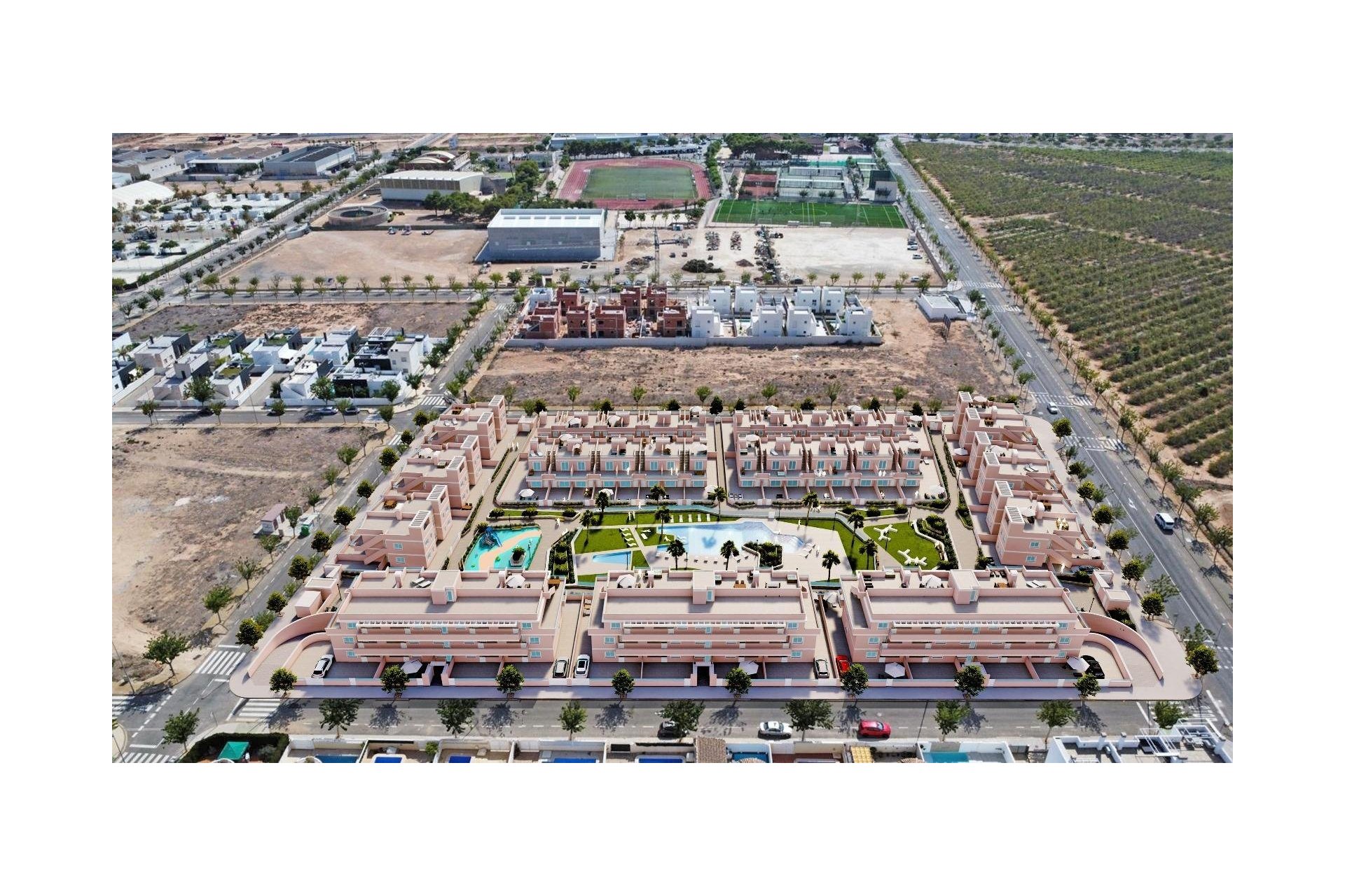 Obra nueva - Town House - Pilar de la Horadada - Lo Monte