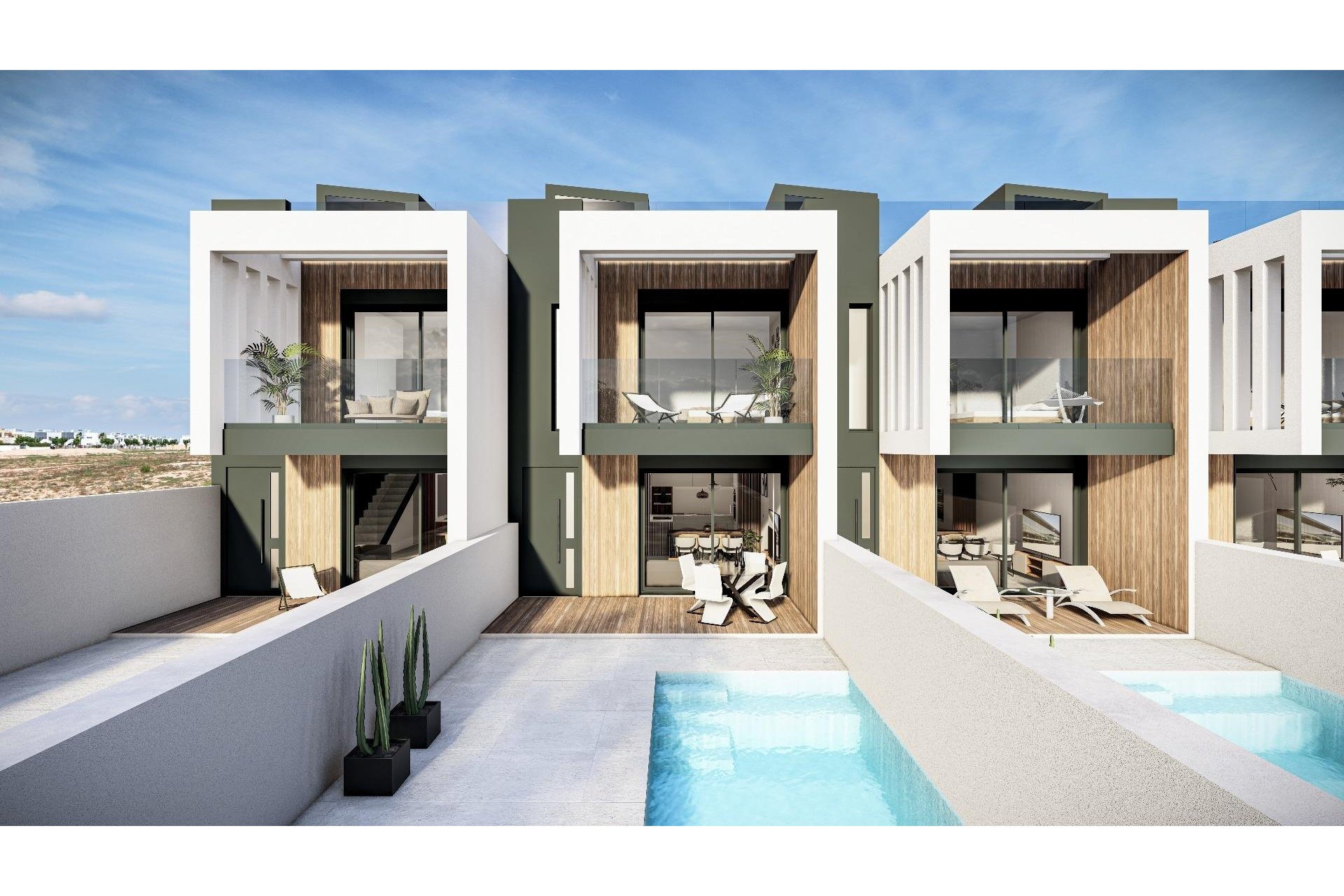 Obra nueva - Town House - Pilar de la Horadada - Lo Monte