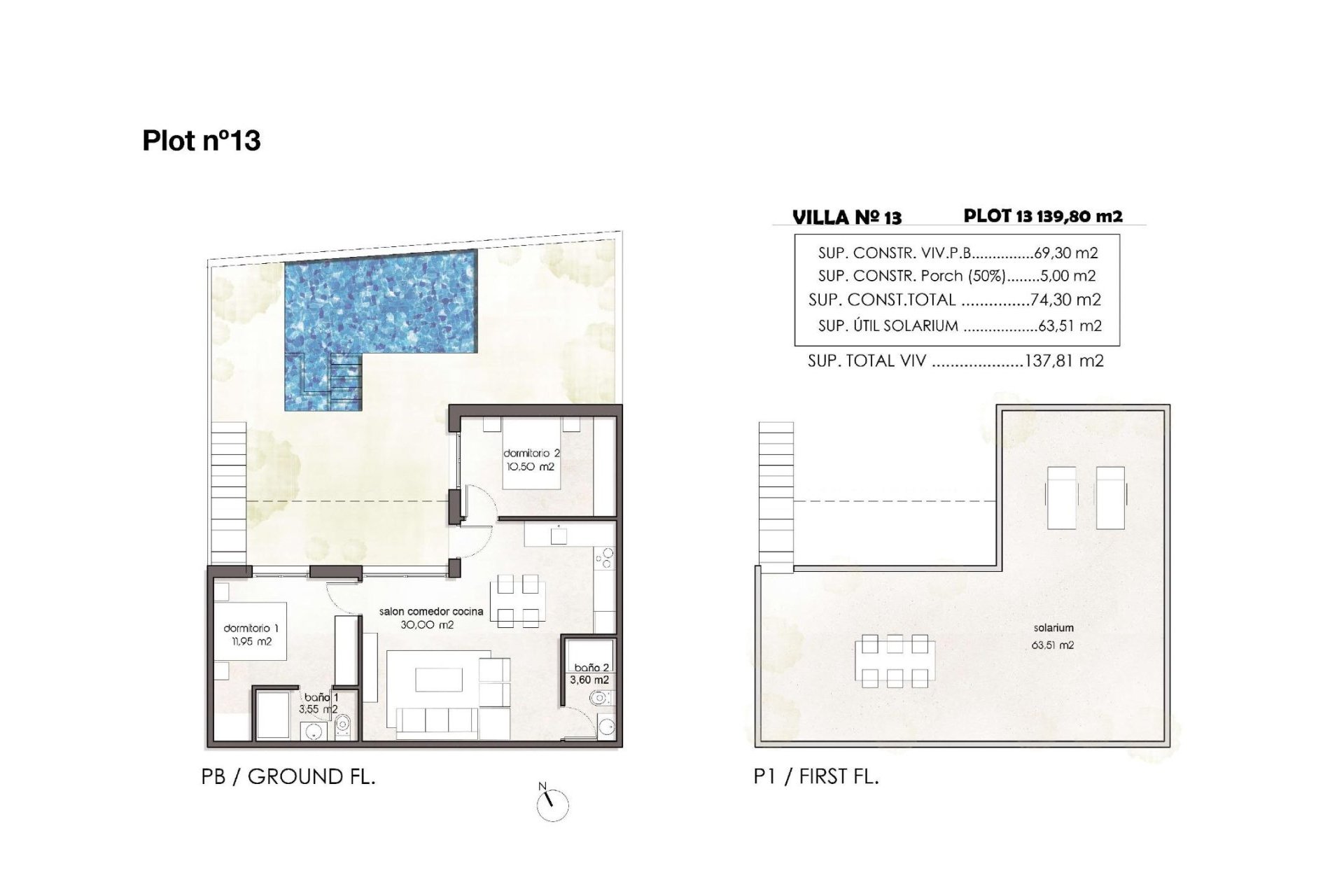 Obra nueva - Town House - Pilar de la Horadada