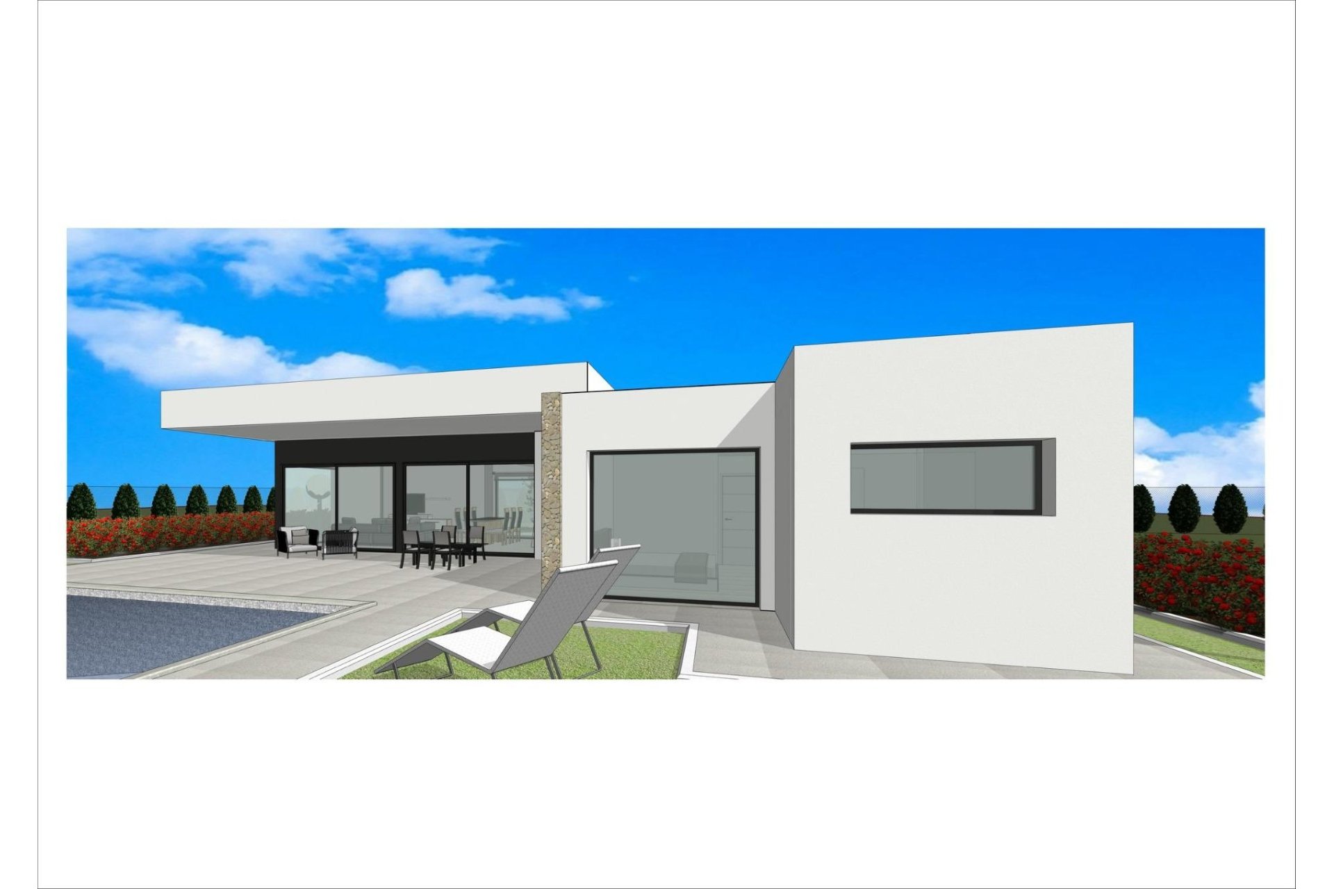 Obra nueva - Villa - Aspe - Poligono 19