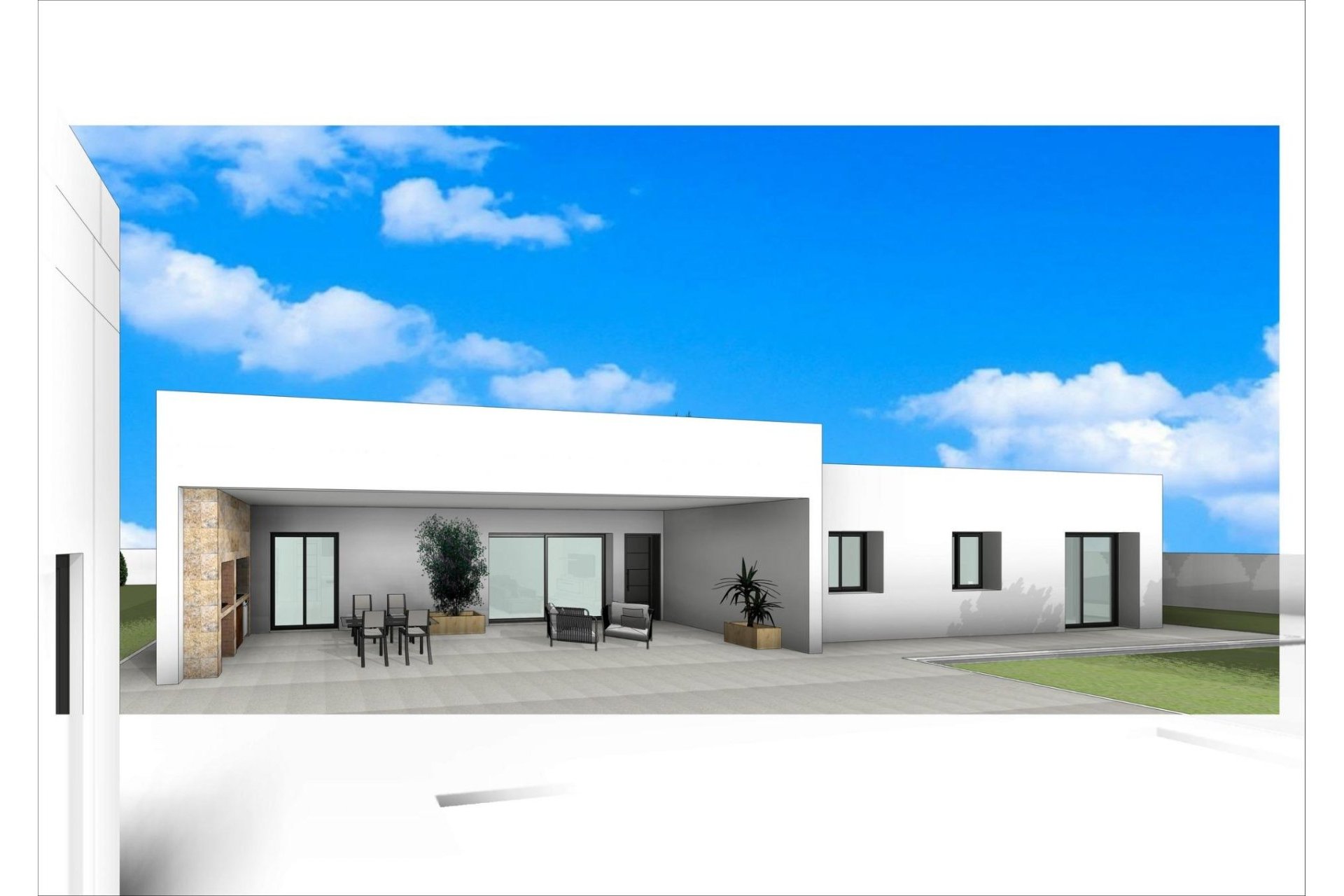 Obra nueva - Villa - Aspe - Poligono 19