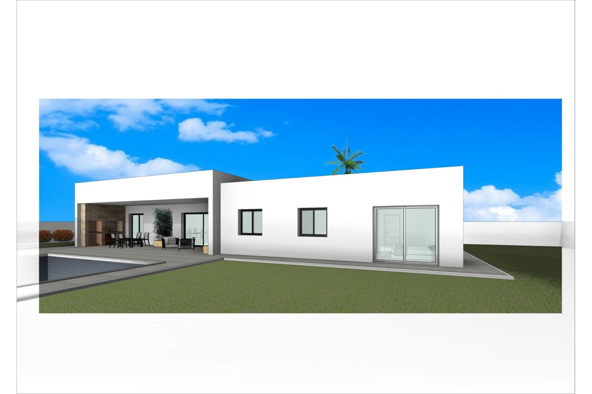 Obra nueva - Villa - Aspe - Poligono 19