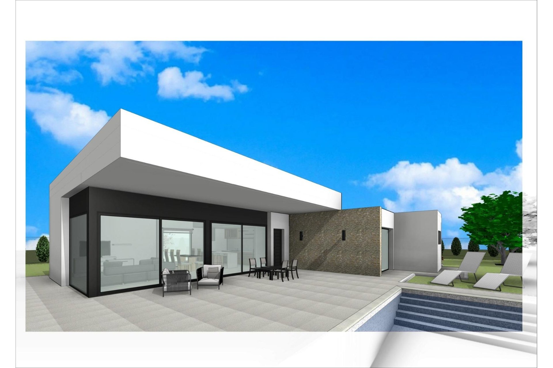 Obra nueva - Villa - Aspe - Poligono 19