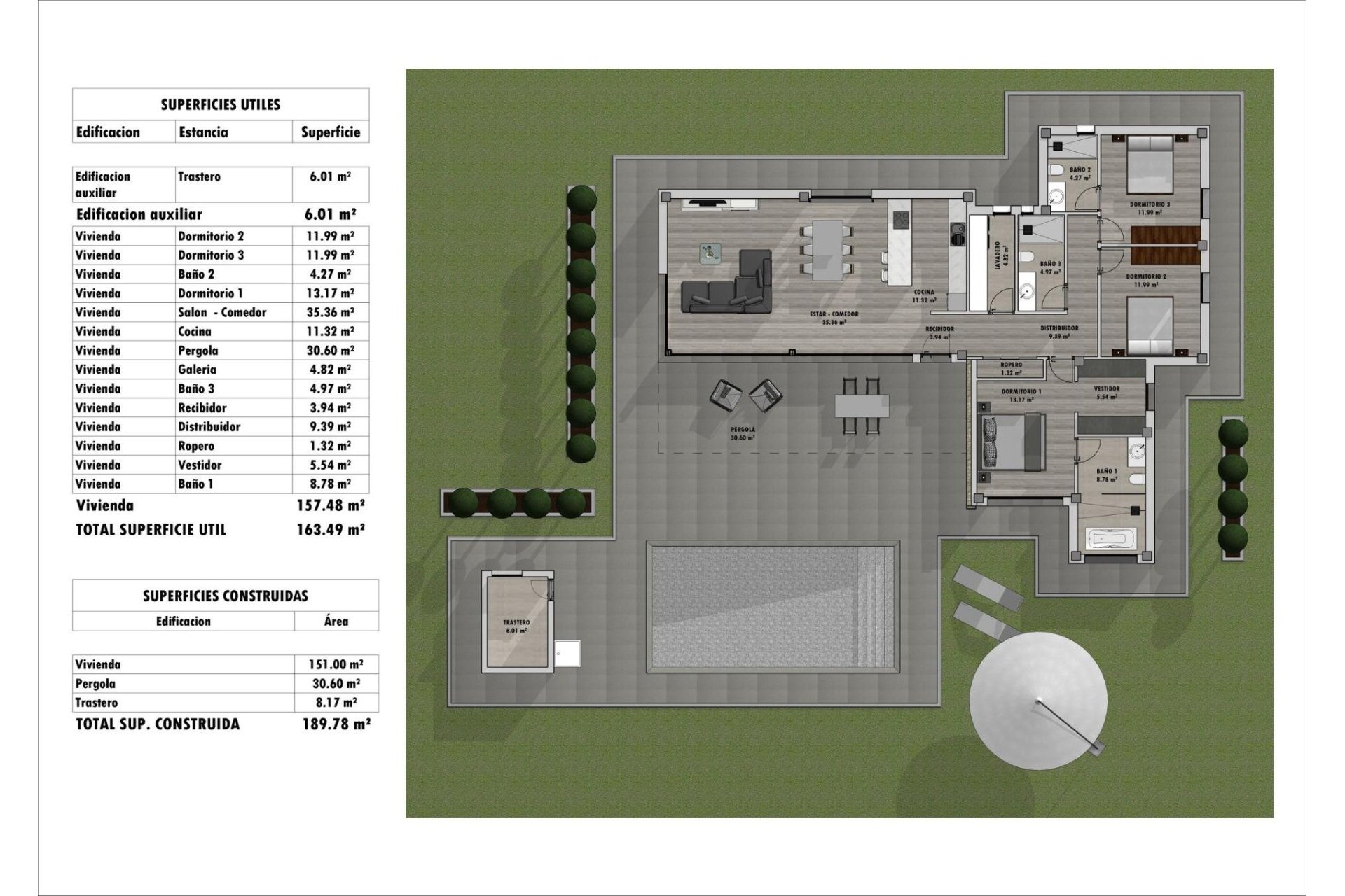 Obra nueva - Villa - Aspe - Poligono 19
