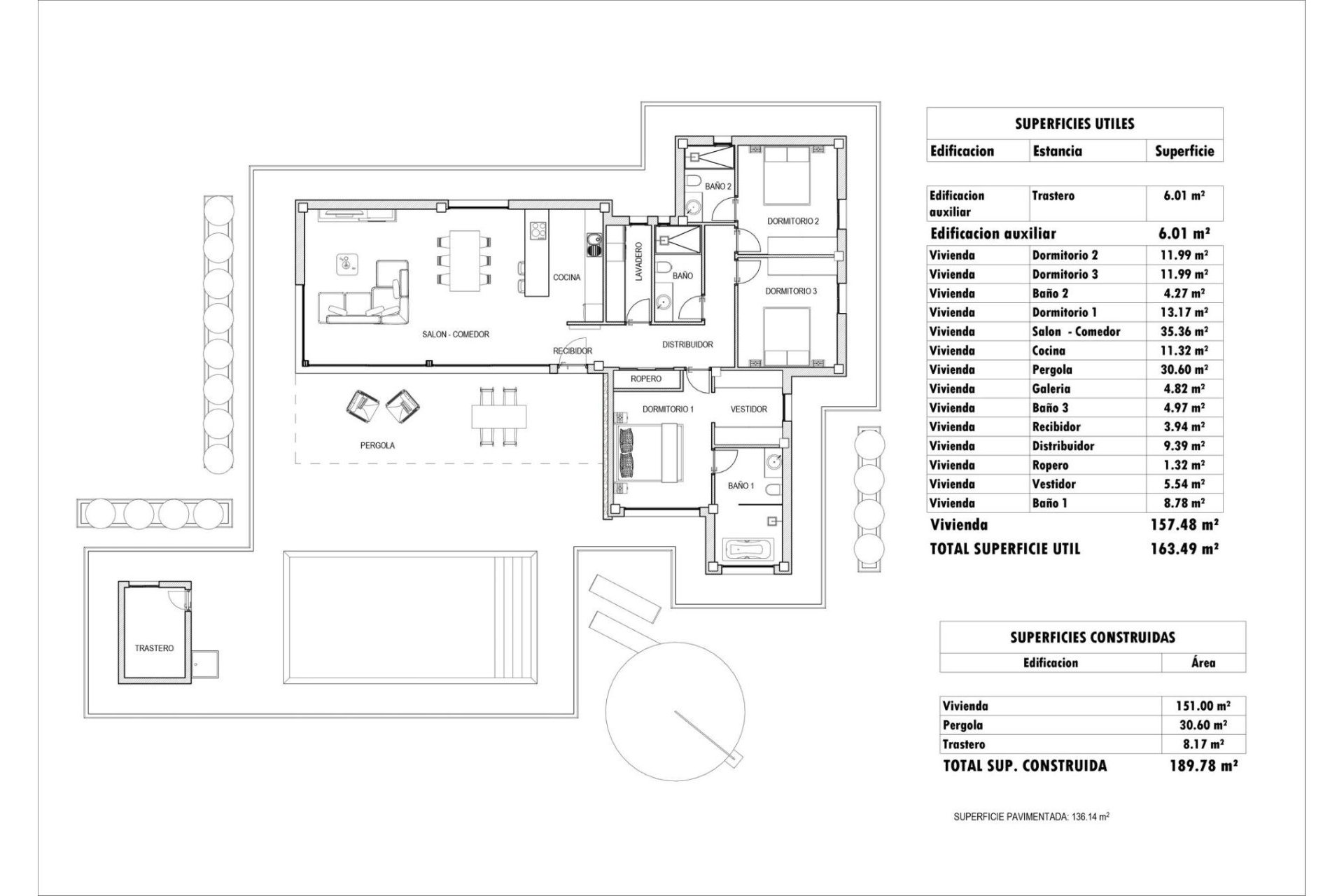 Obra nueva - Villa - Aspe - Poligono 19