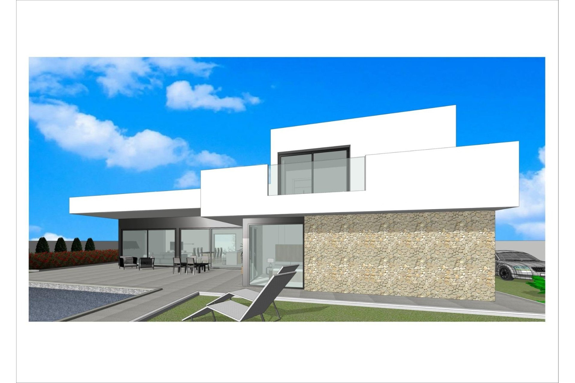 Obra nueva - Villa - Aspe - Poligono 19