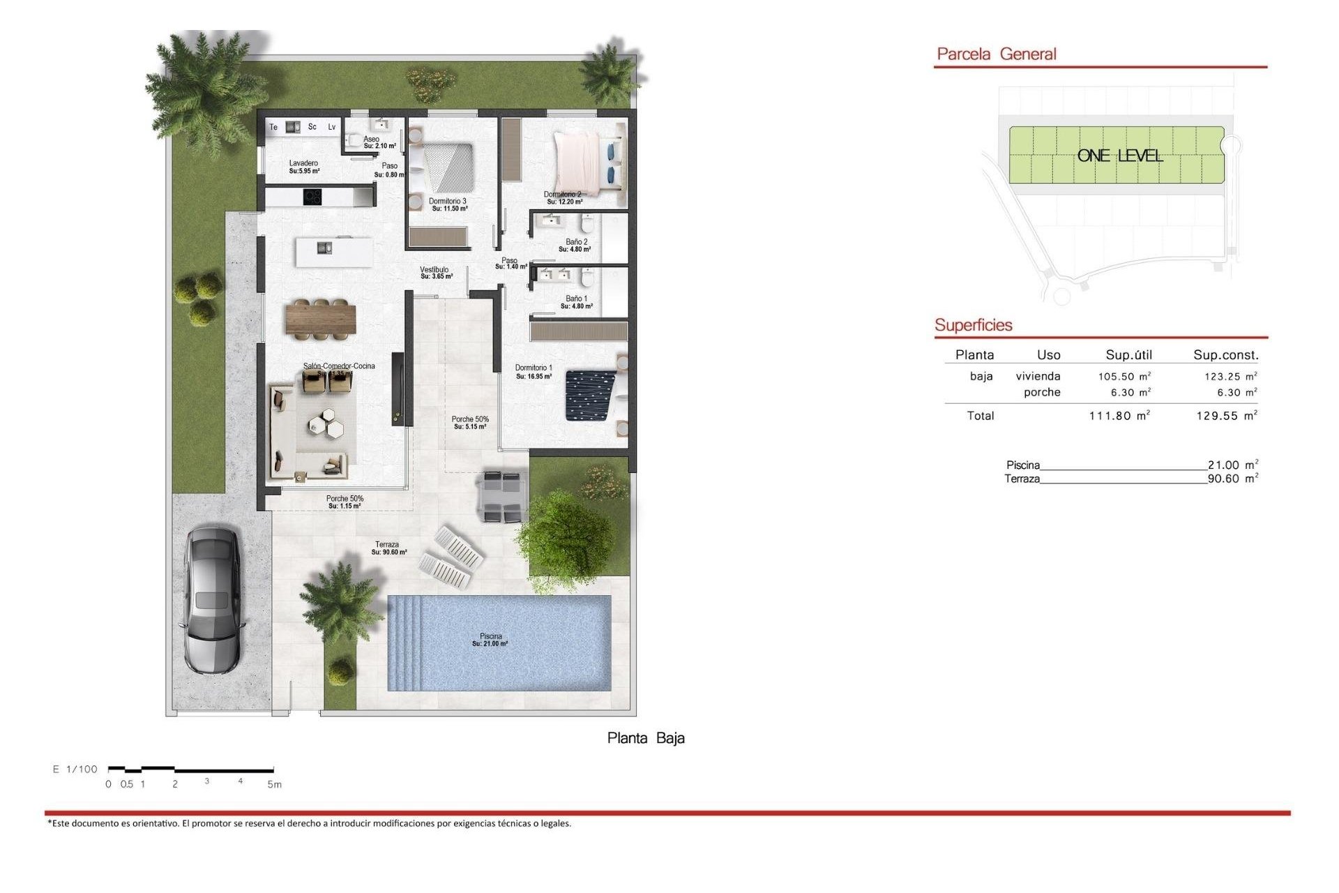 Obra nueva - Villa - BAÑOS Y MENDIGO - Altaona Golf