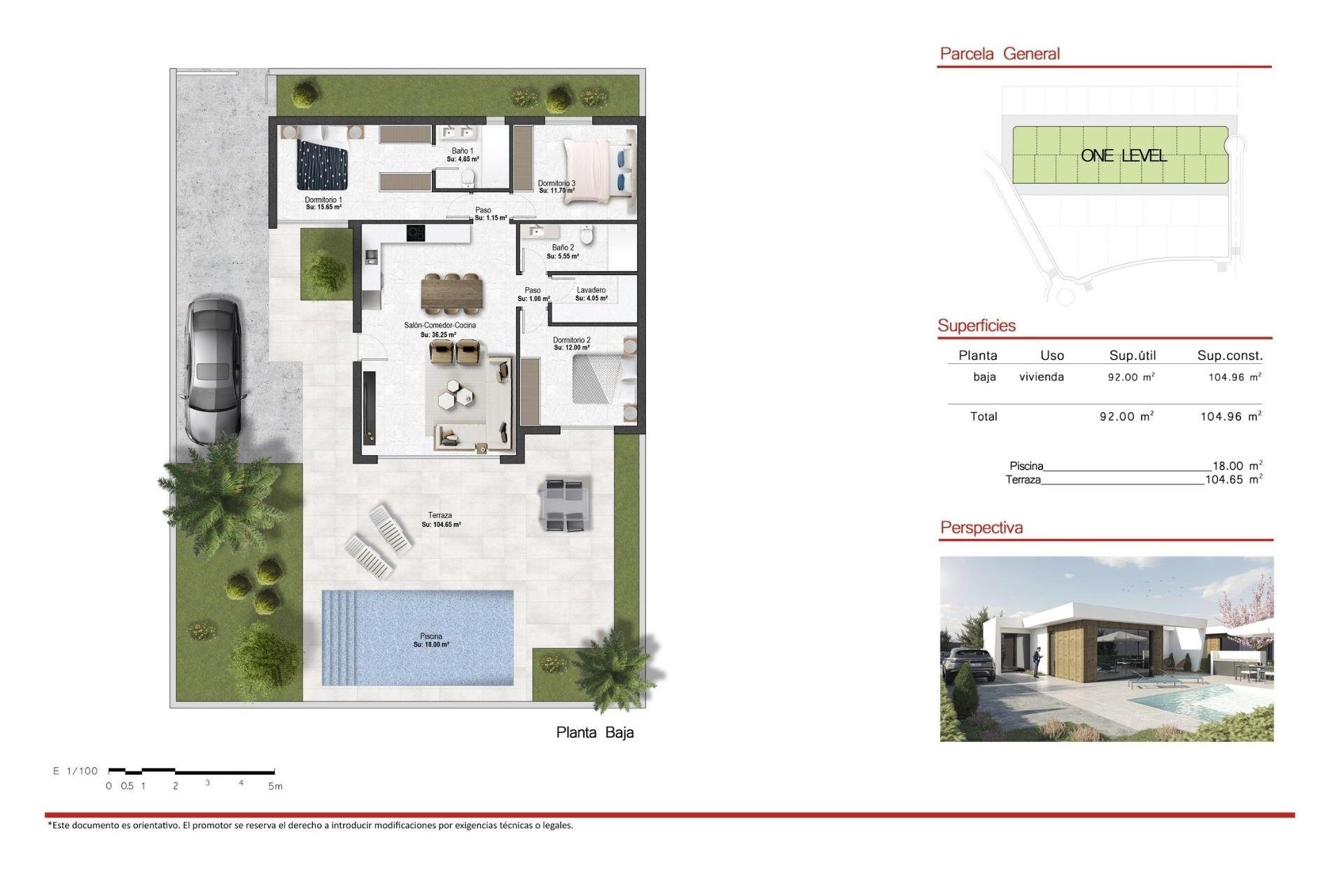Obra nueva - Villa - BAÑOS Y MENDIGO - Altaona Golf