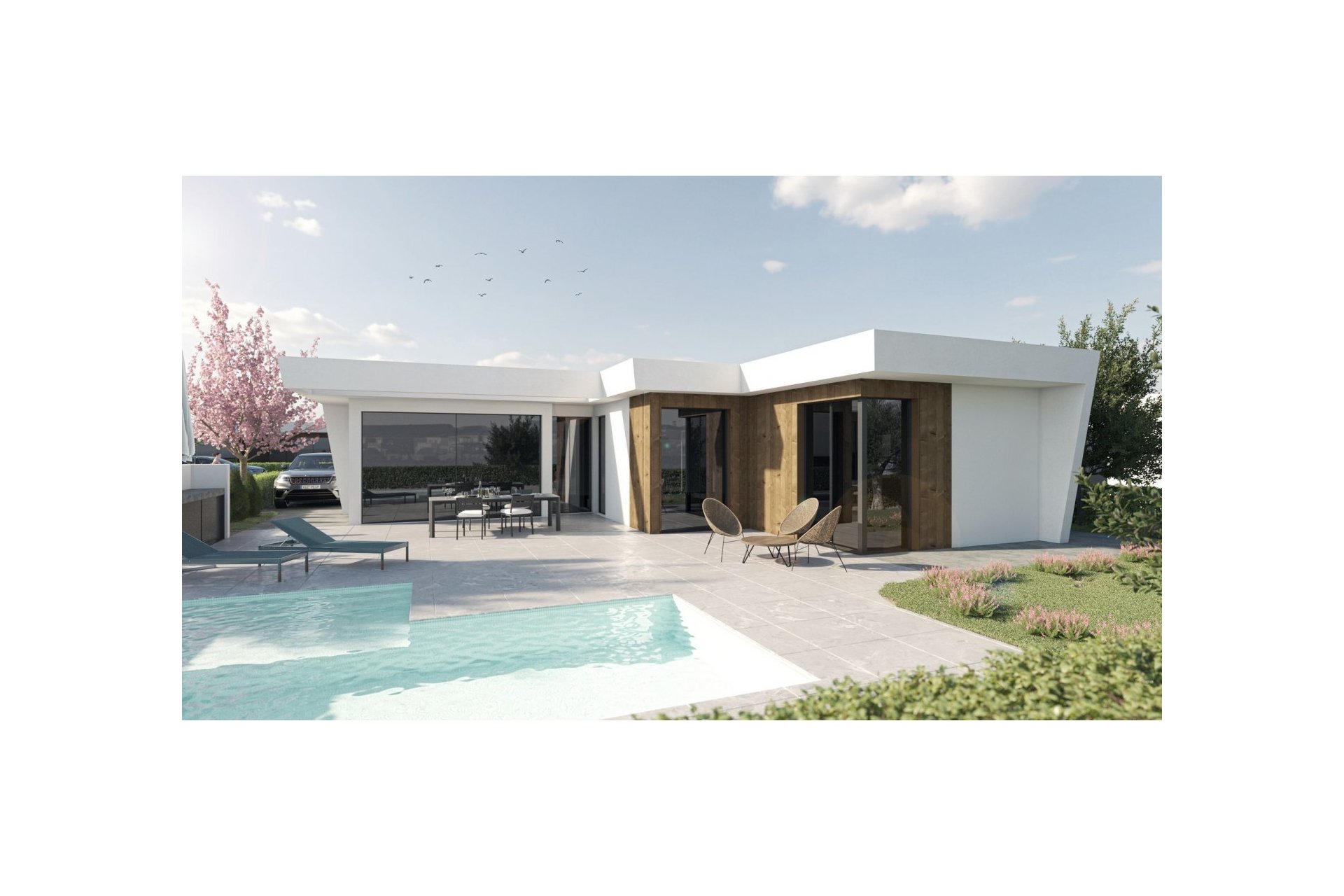 Obra nueva - Villa - BAÑOS Y MENDIGO - Altaona Golf