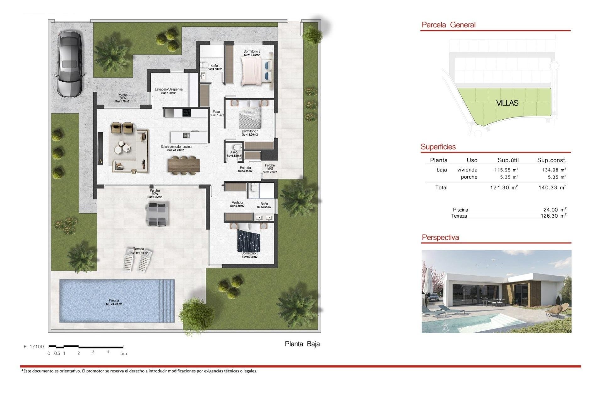 Obra nueva - Villa - BAÑOS Y MENDIGO - Altaona Golf